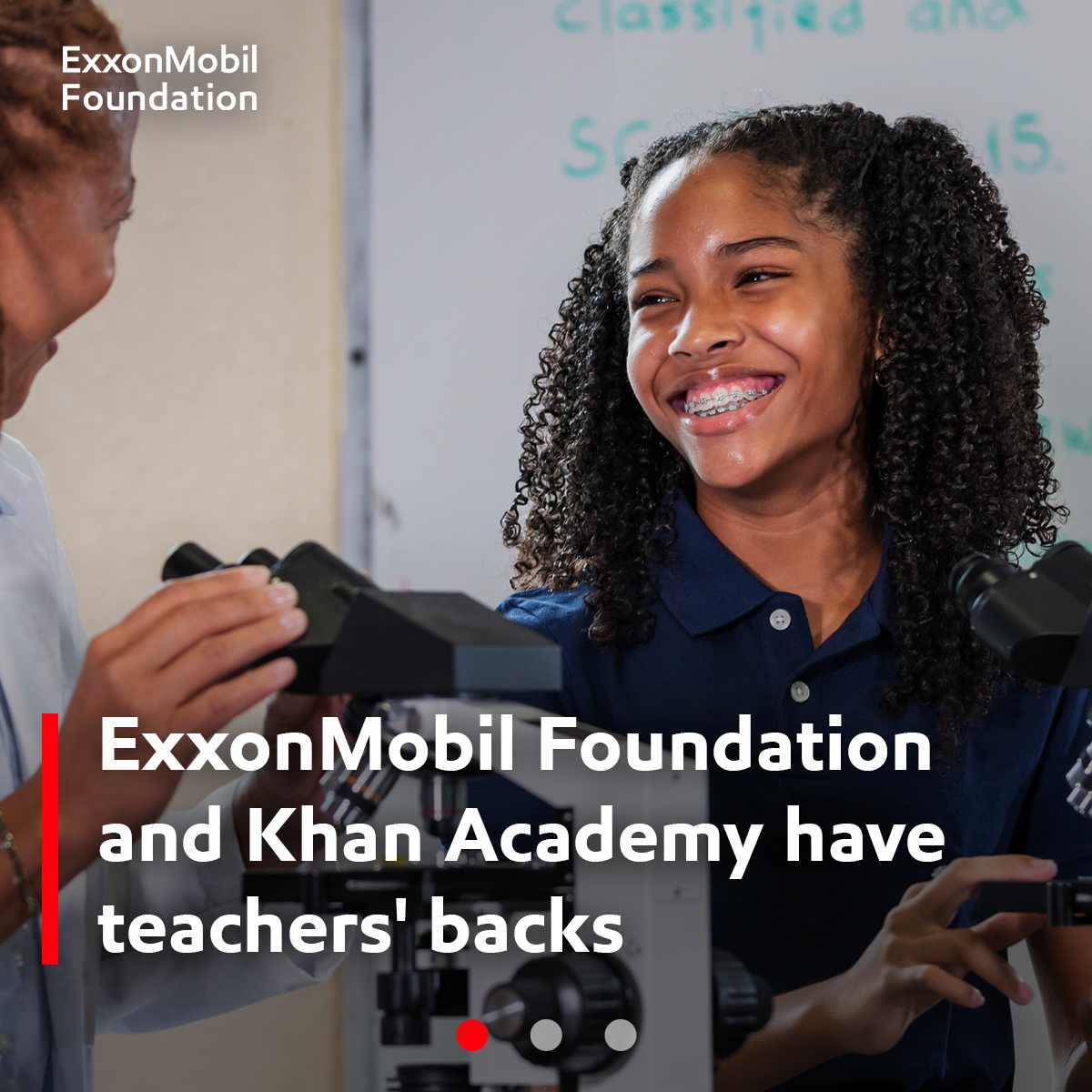 ExxonMobil Facebook ad