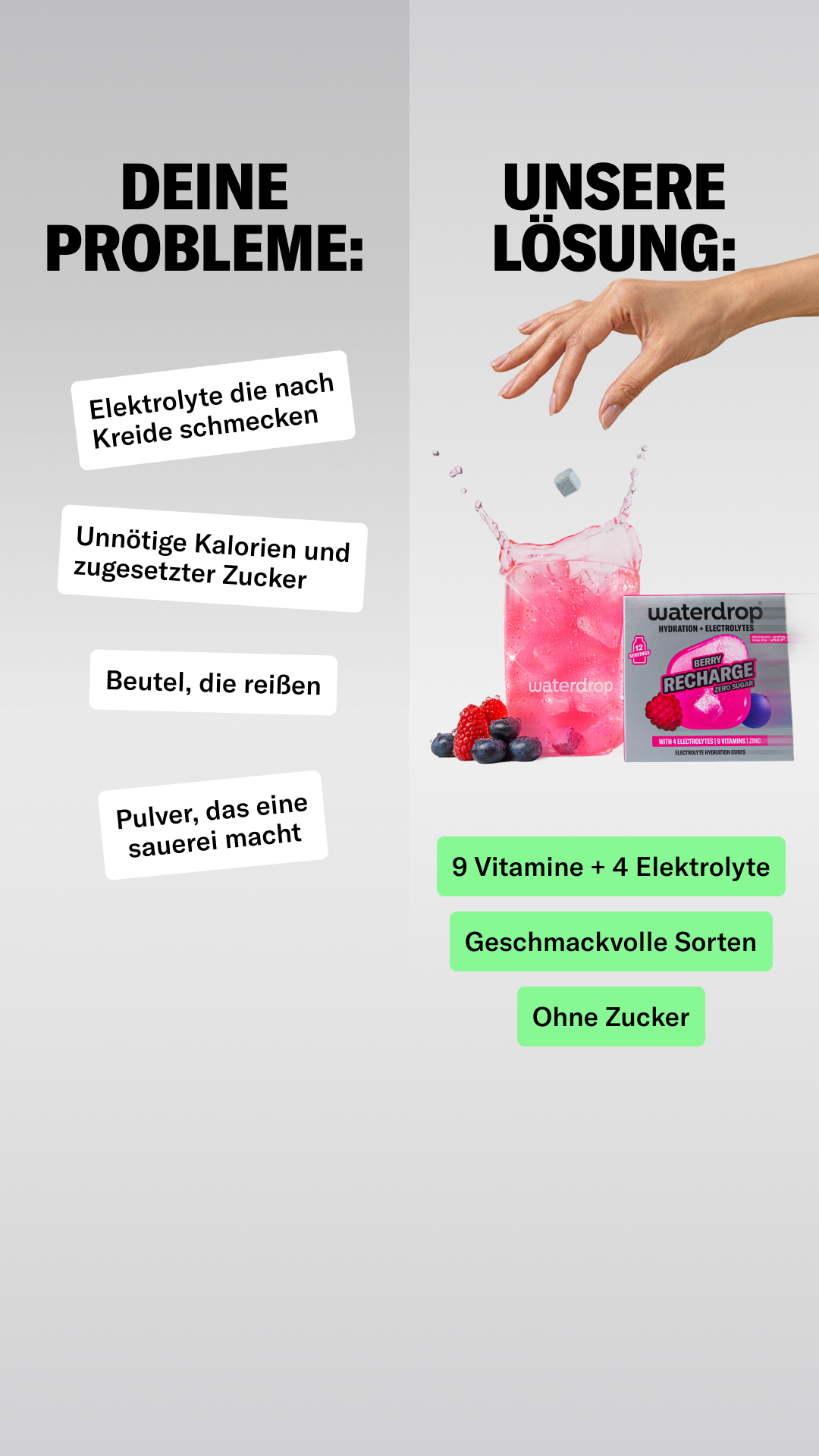 waterdrop Facebook ad
