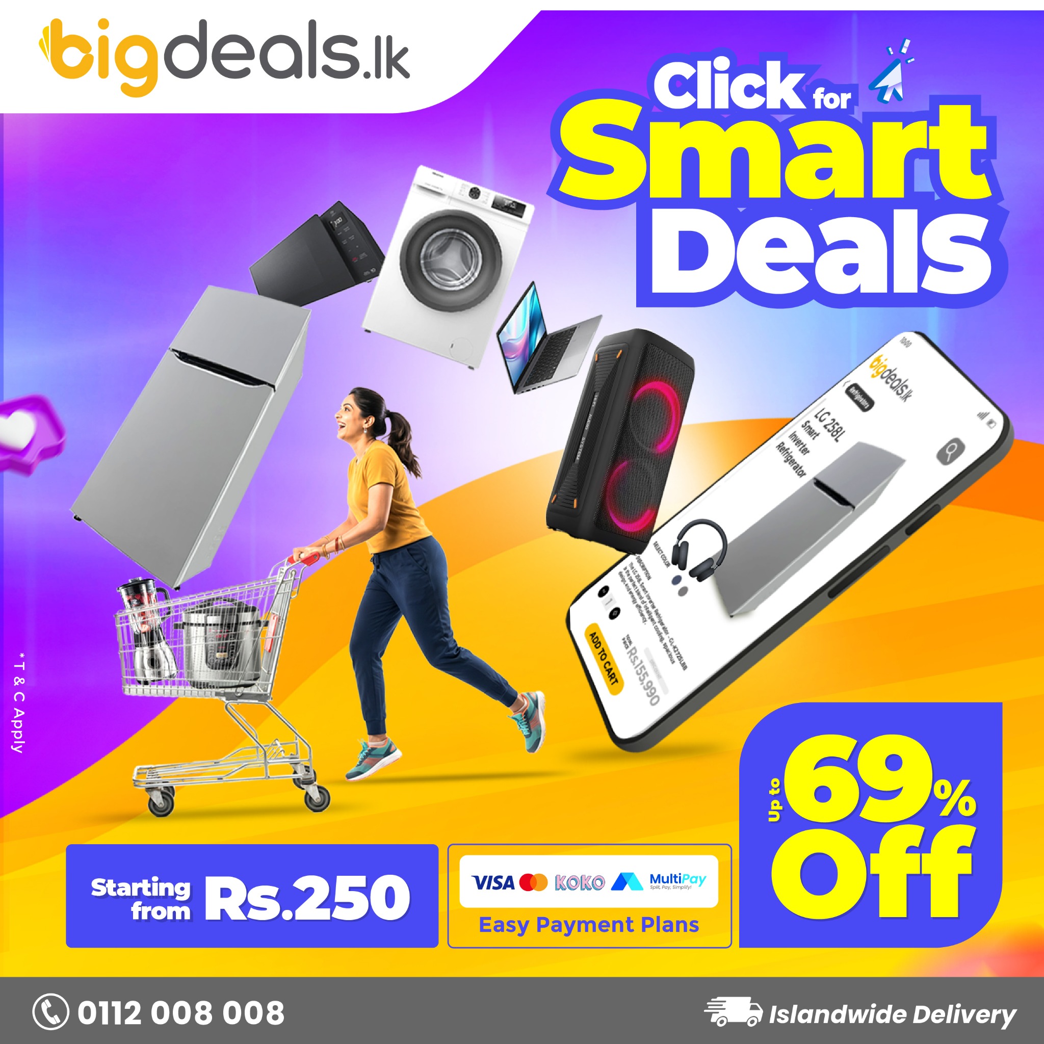 bigdeals.lk Facebook ad