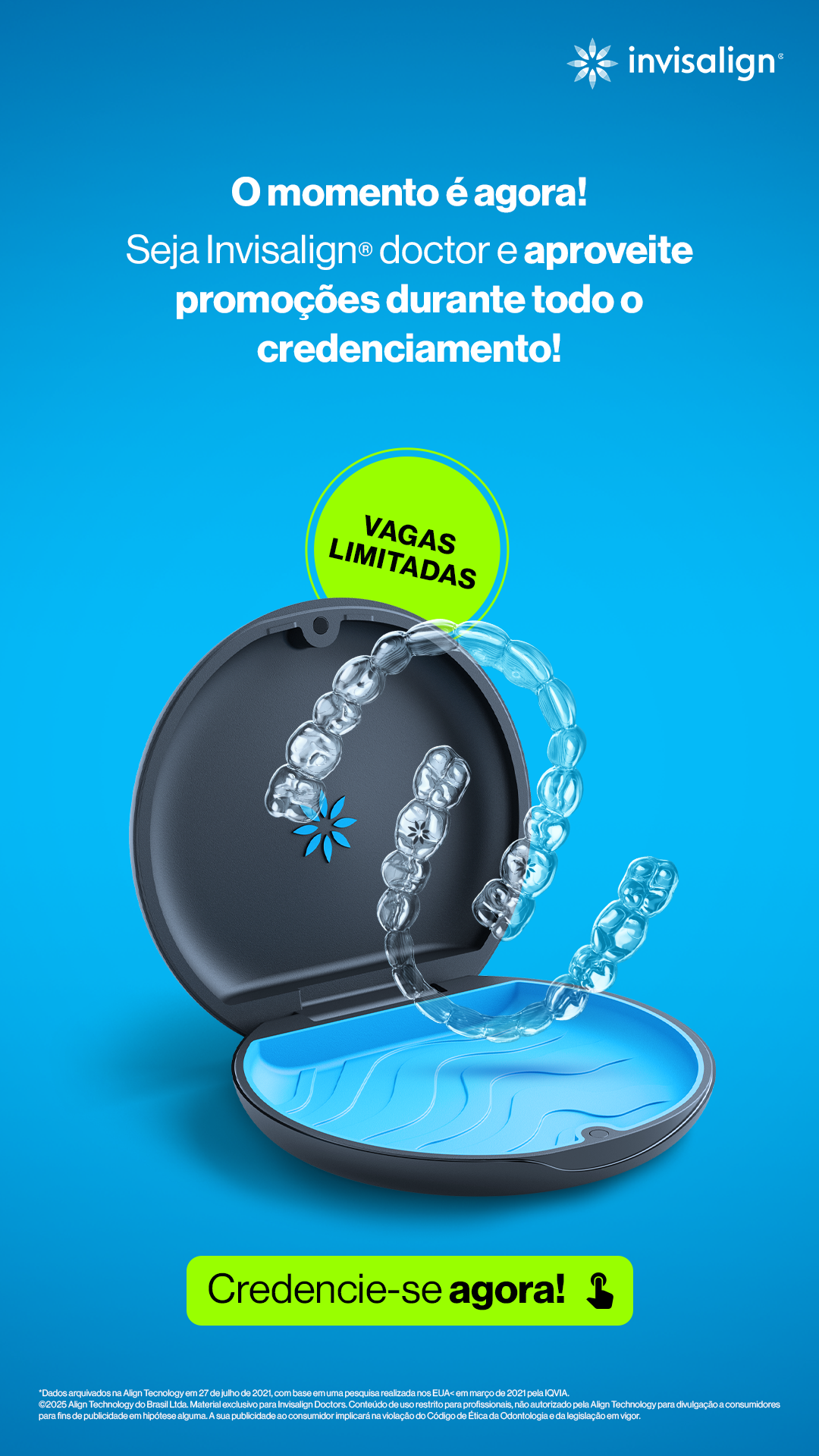 Invisalign Doctors Brasil Facebook ad from Jan 8, 2026