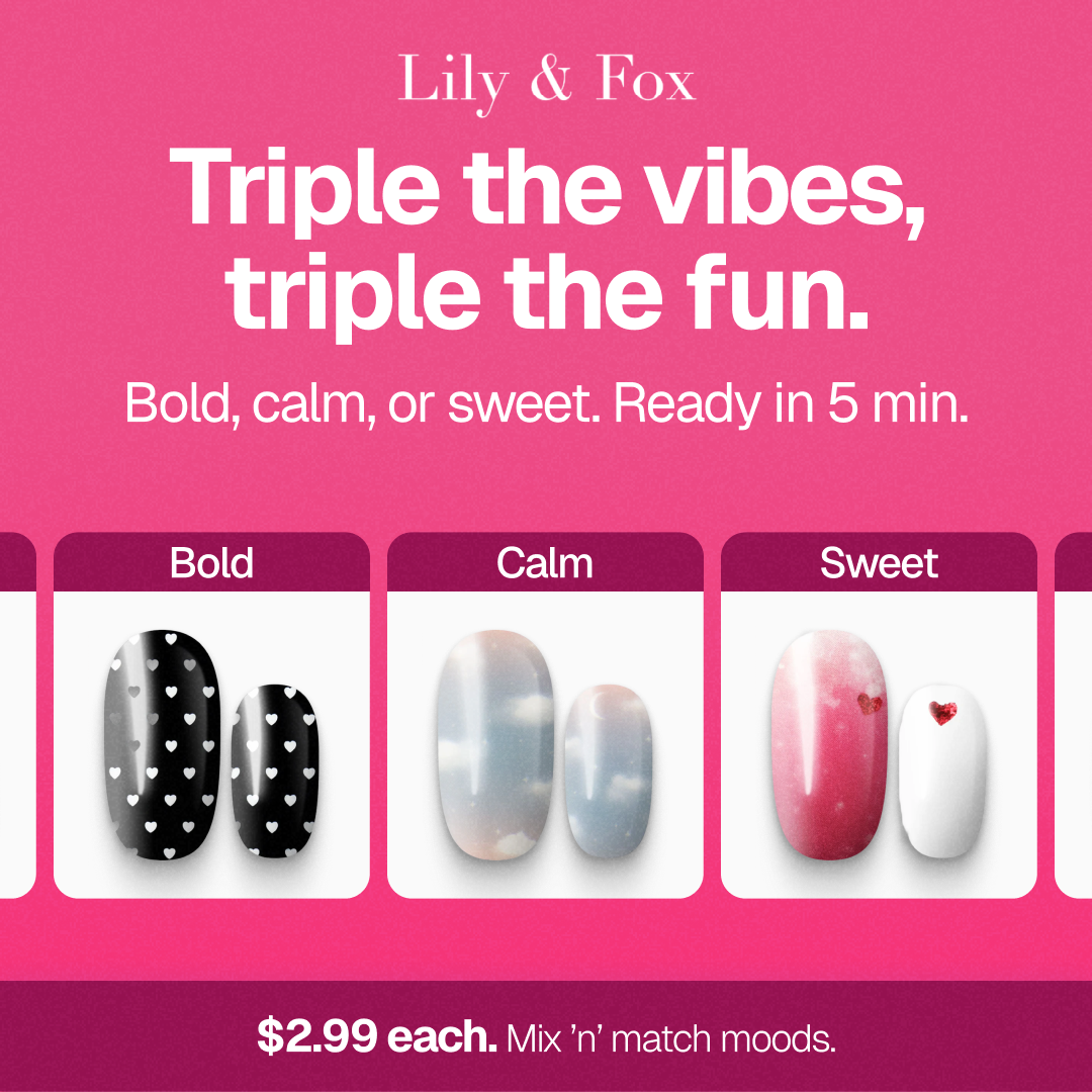 Lily and Fox Facebook ad