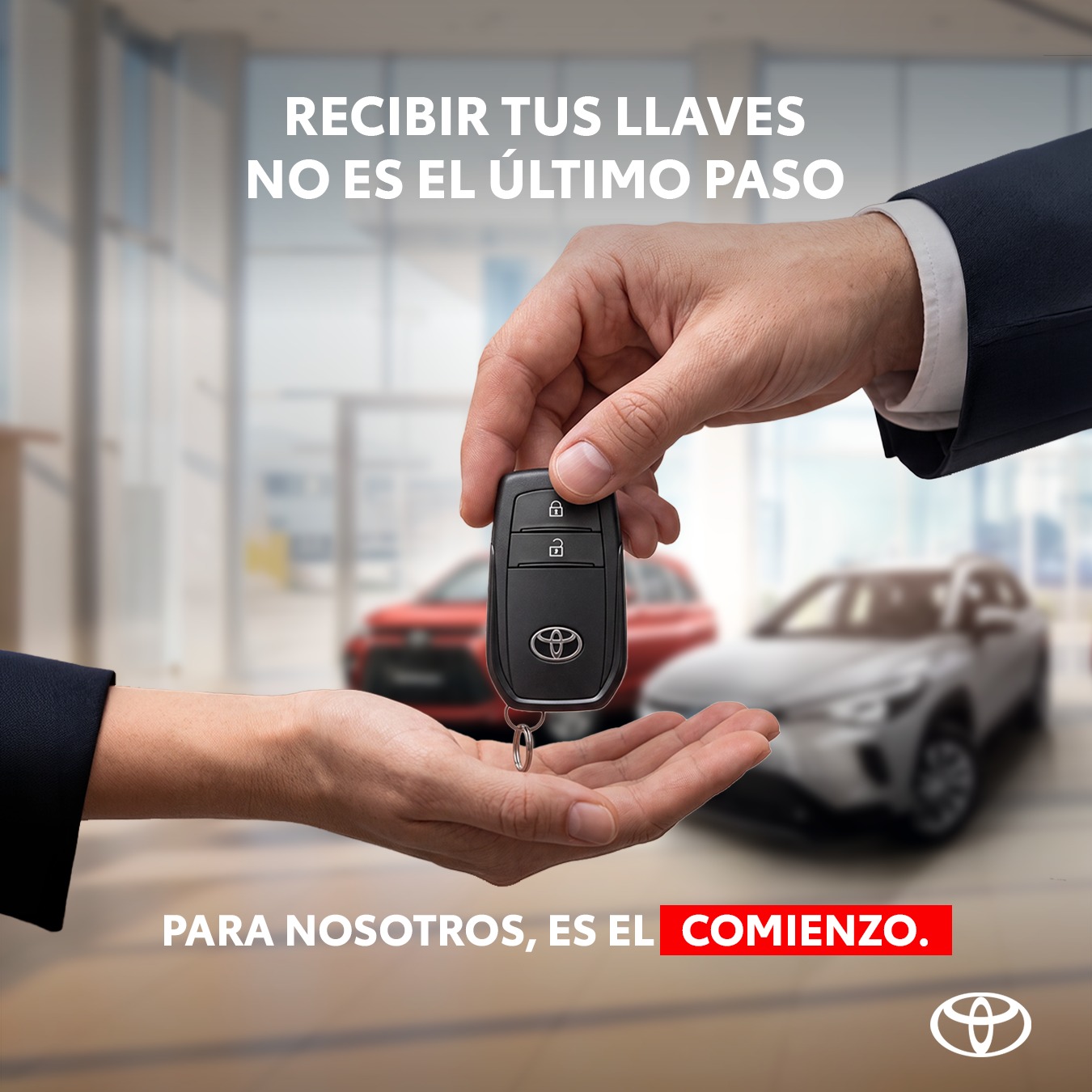 Toyota Perú Facebook ad: Contamos con la red de concecionarios más amplia…
