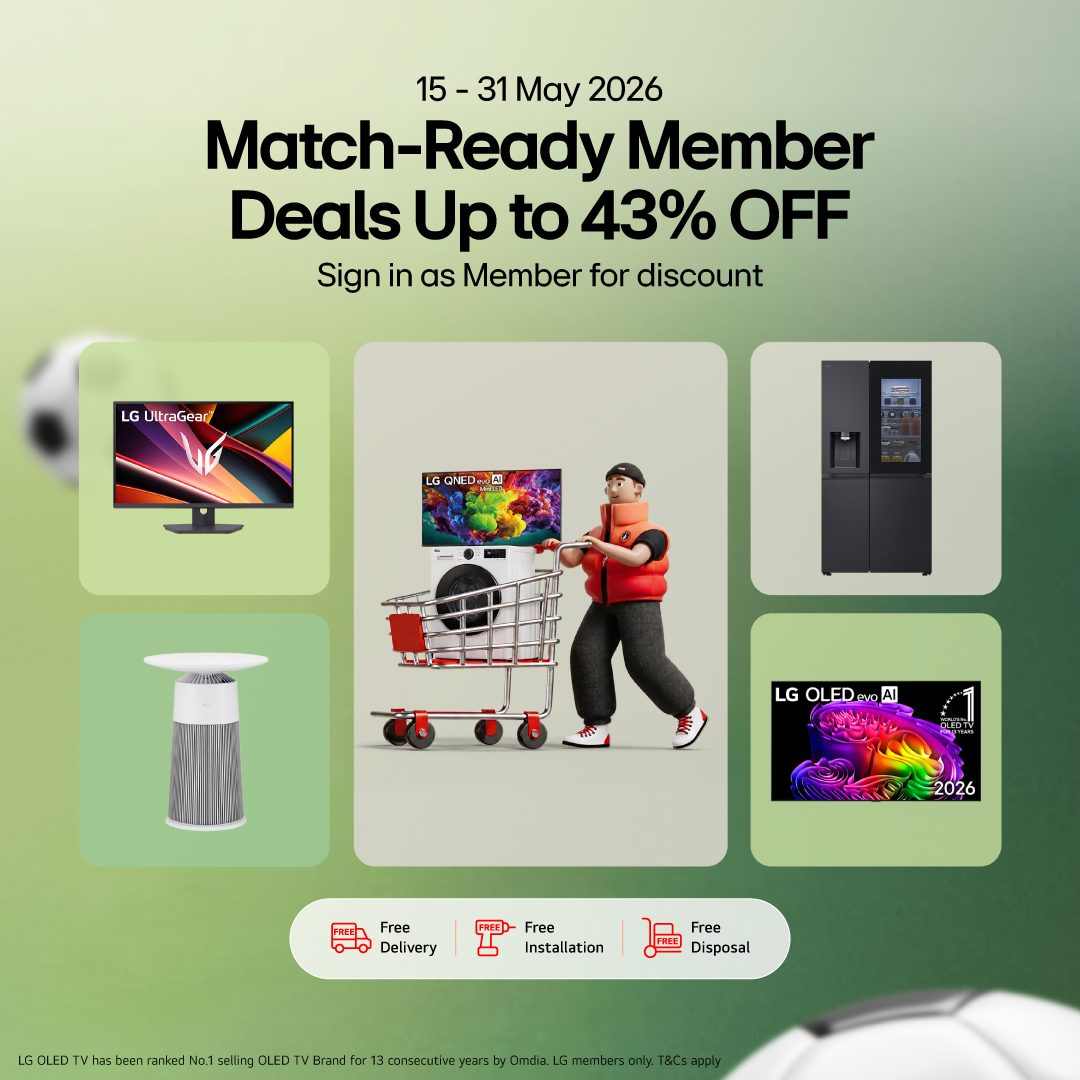 LG Global Facebook ad
