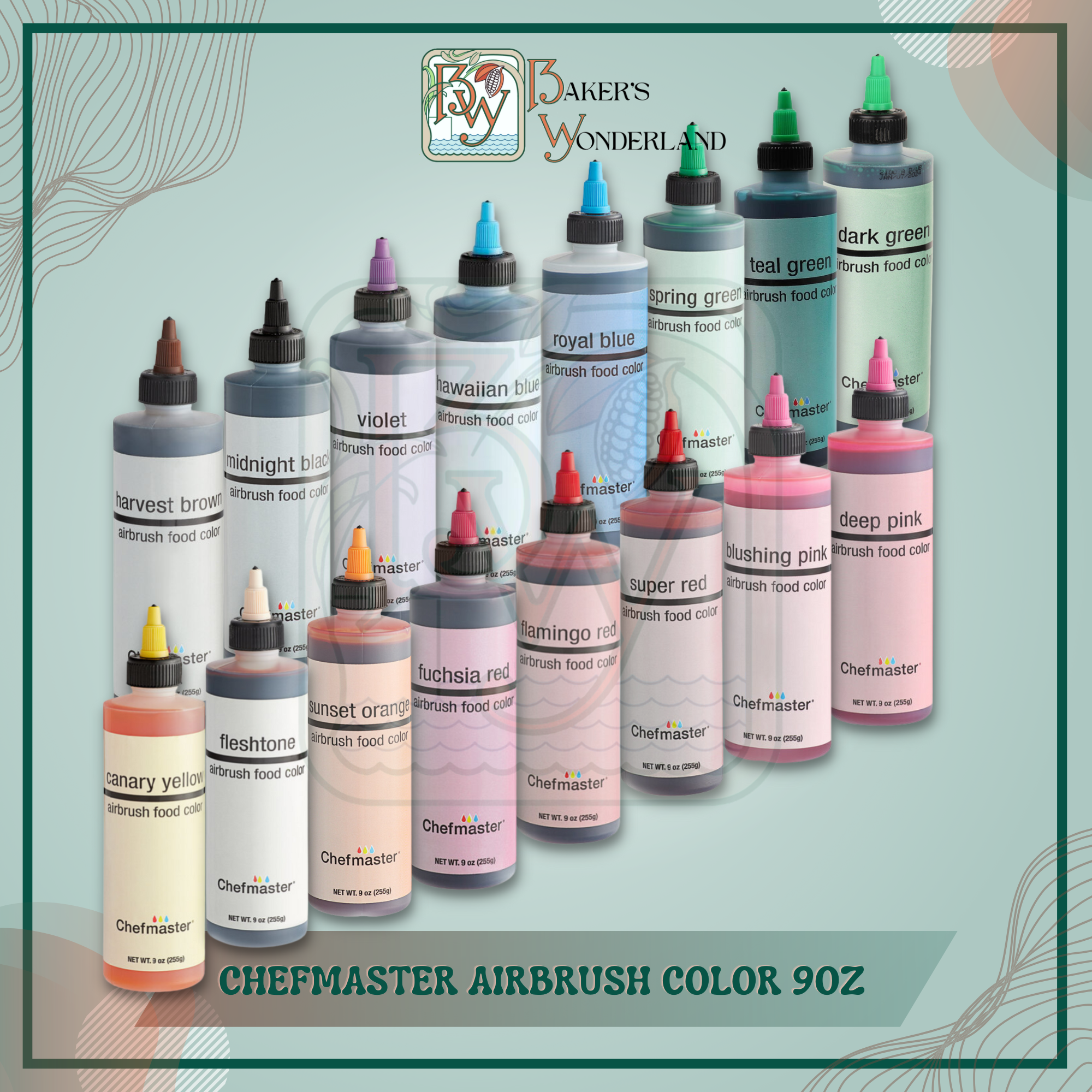 Baker's Wonderland Facebook ad: Start to live life in colors.