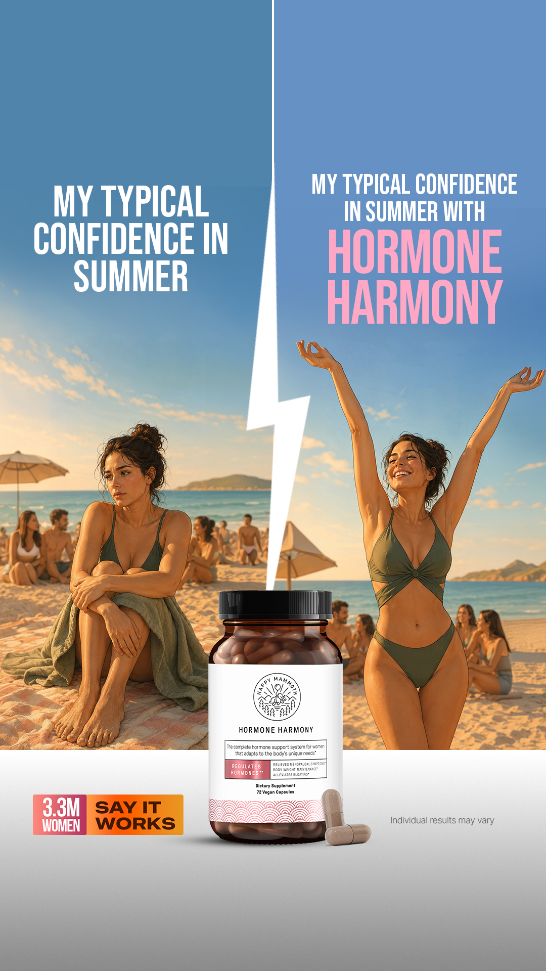 Happy Mammoth Facebook ad