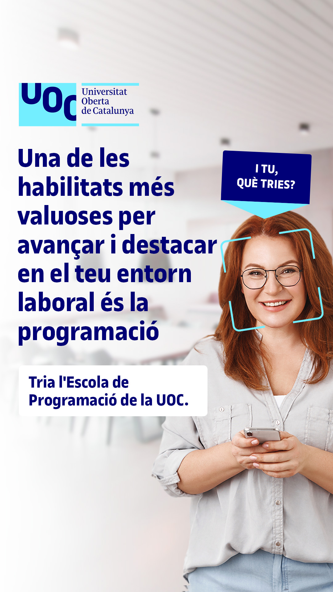 Universitat Oberta de Catalunya (UOC) Facebook ad