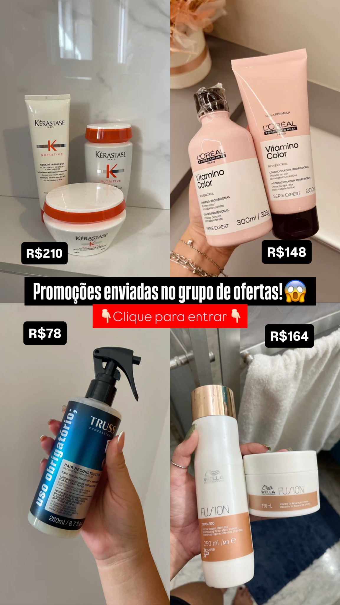 Promos da Tai Facebook ad: Entre no Grupo!