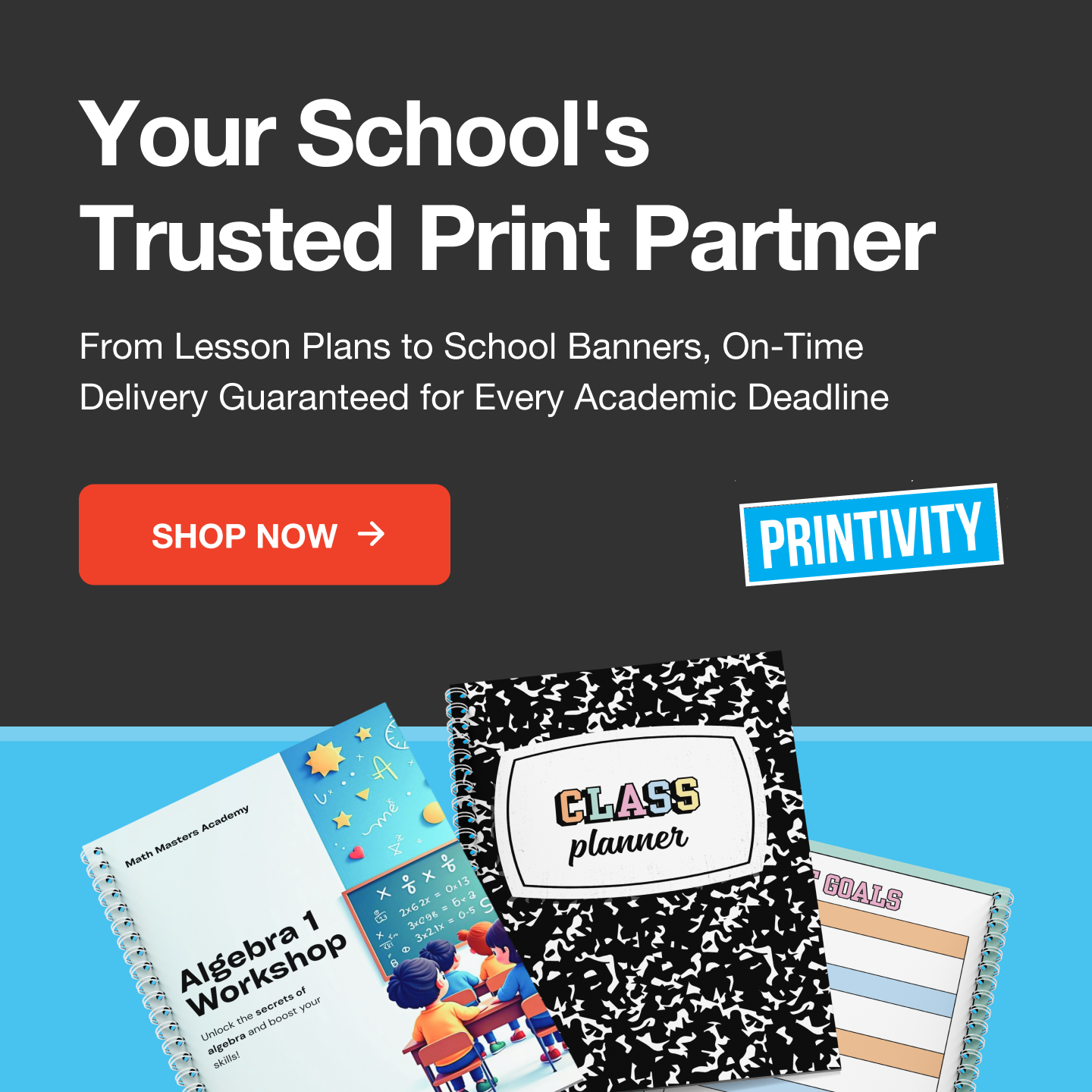 Printivity Facebook ad