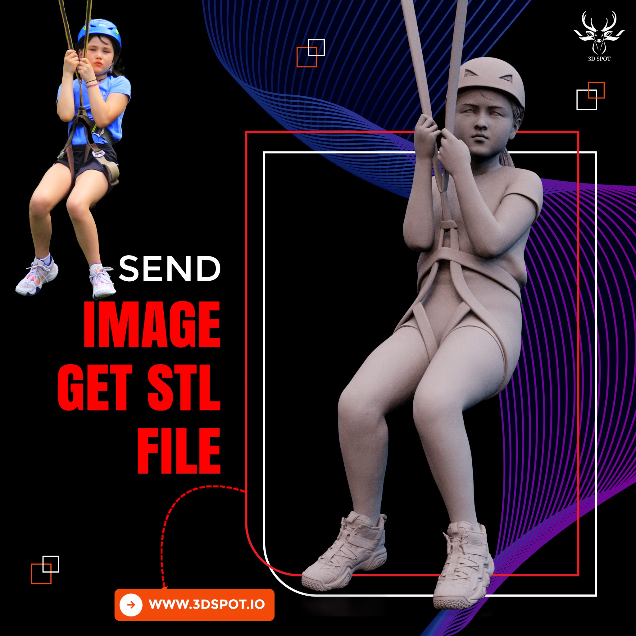 3D SPOT Facebook ad