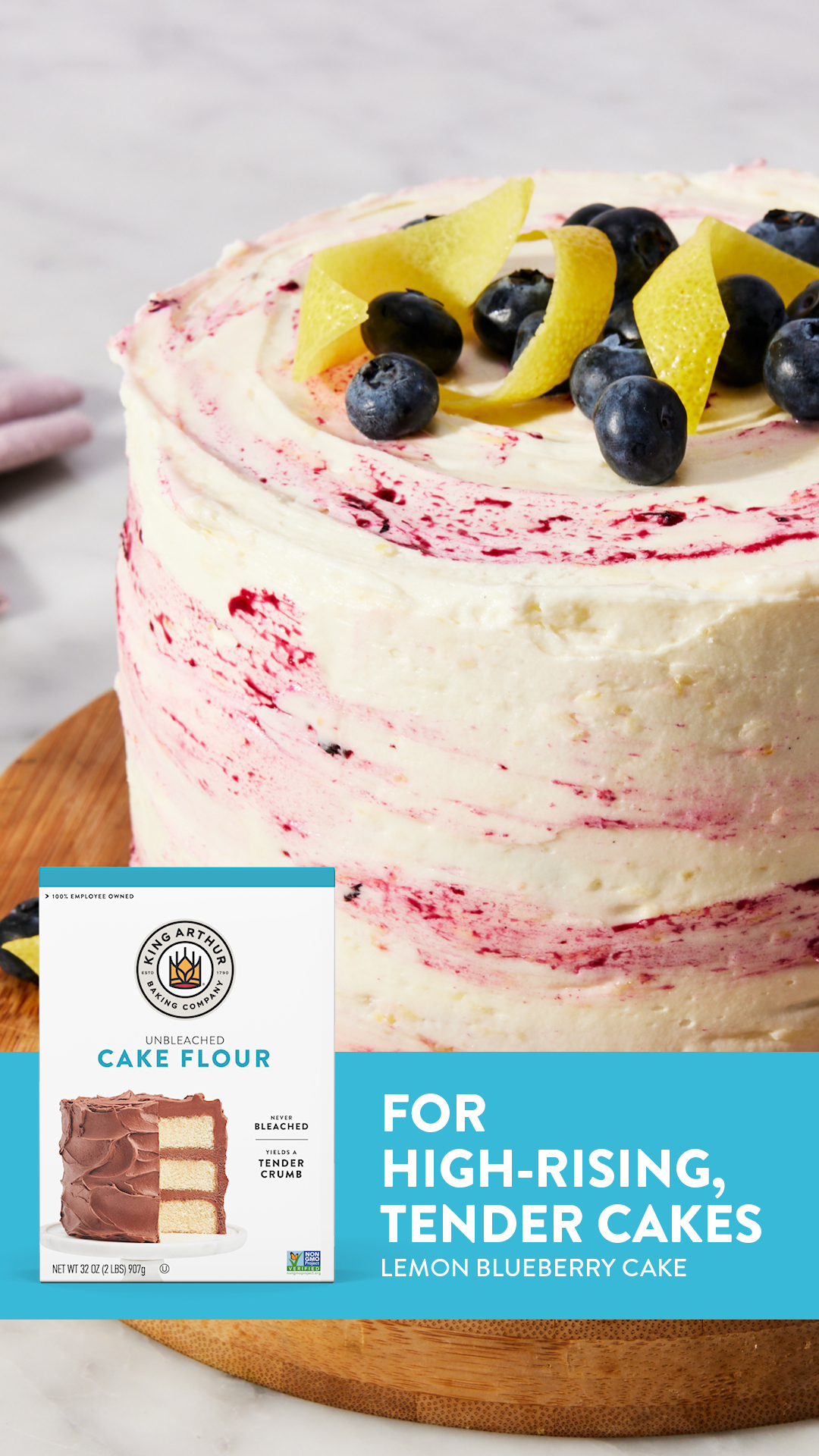King Arthur Baking Company Facebook ad