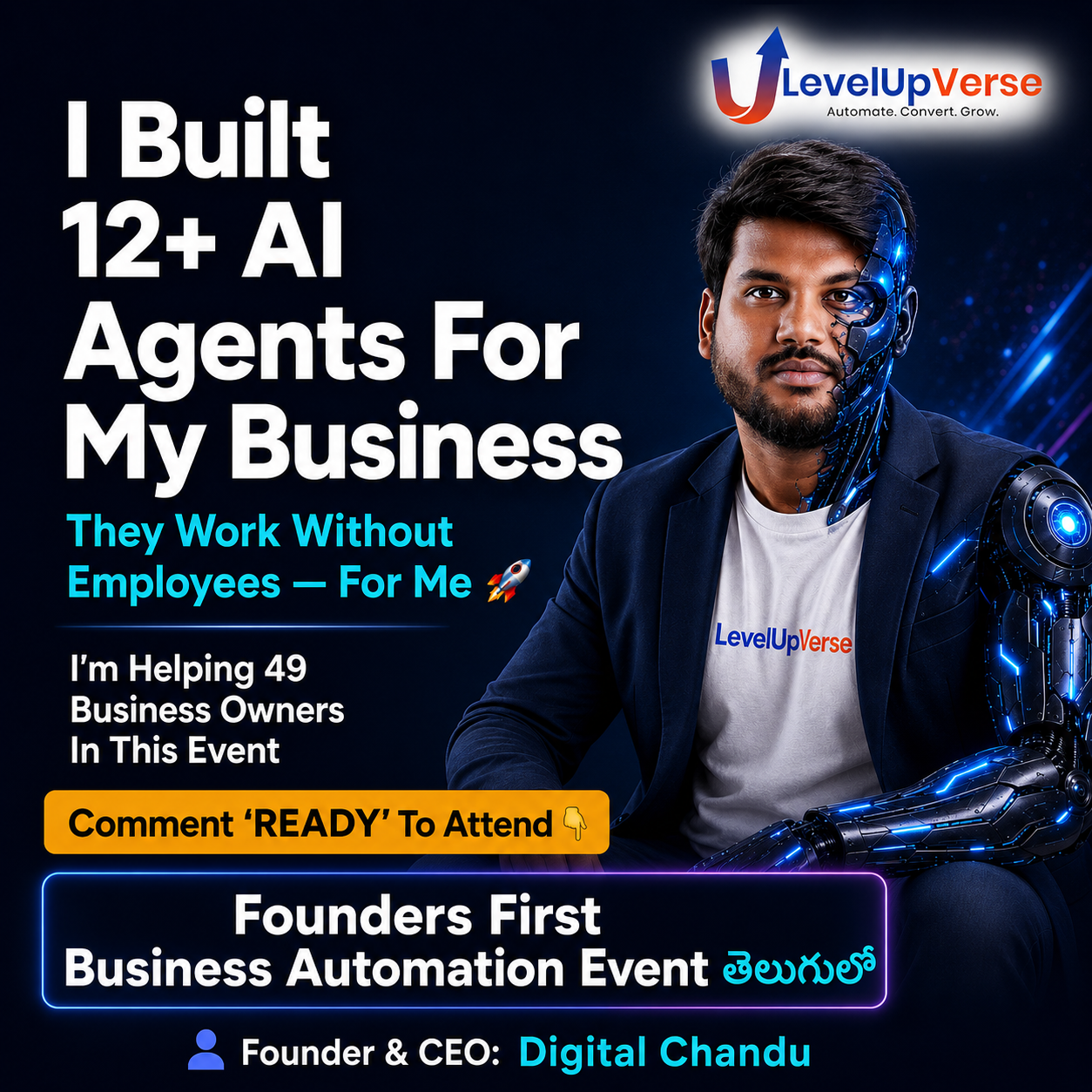 Digital Chandu Facebook ad