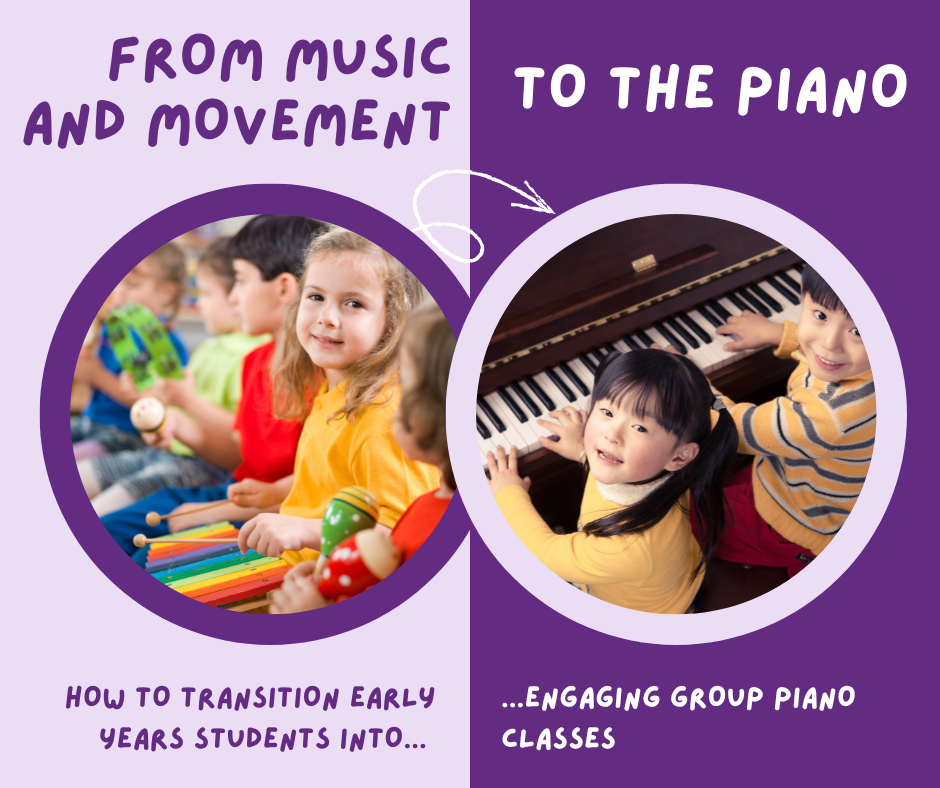 KeyNotes Music - A Group Piano Program for Ages 4+ Facebook ad