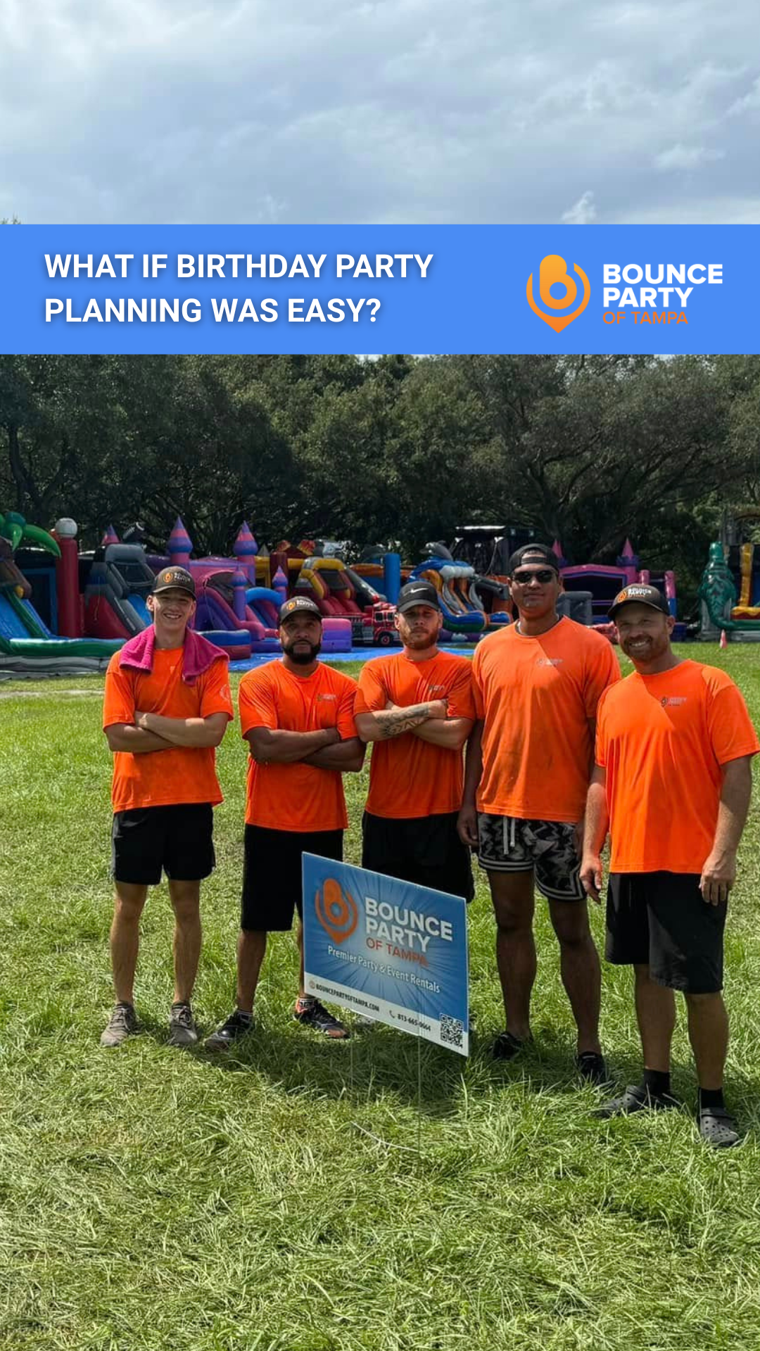 Bounce Party Of Tampa Facebook ad from Jan 15, 2026