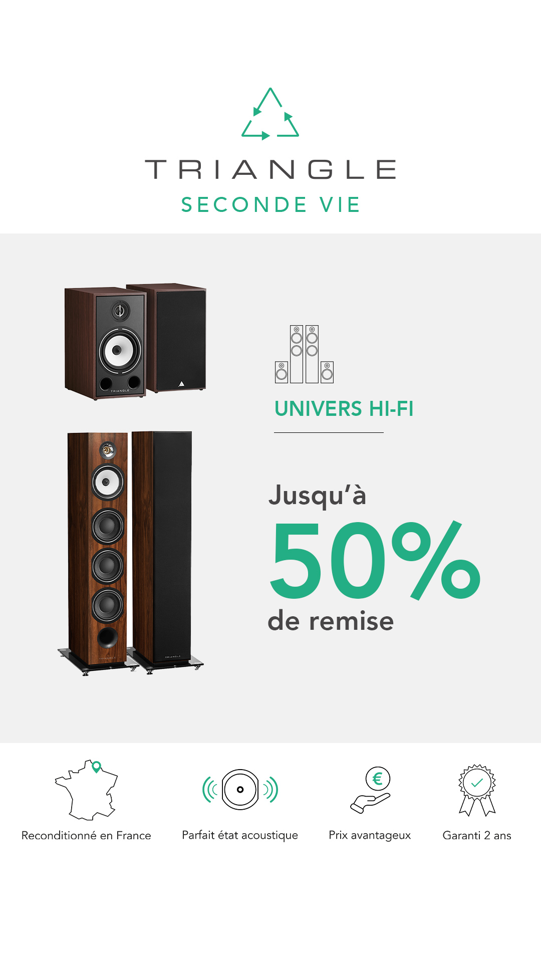 Triangle Hifi Facebook ad