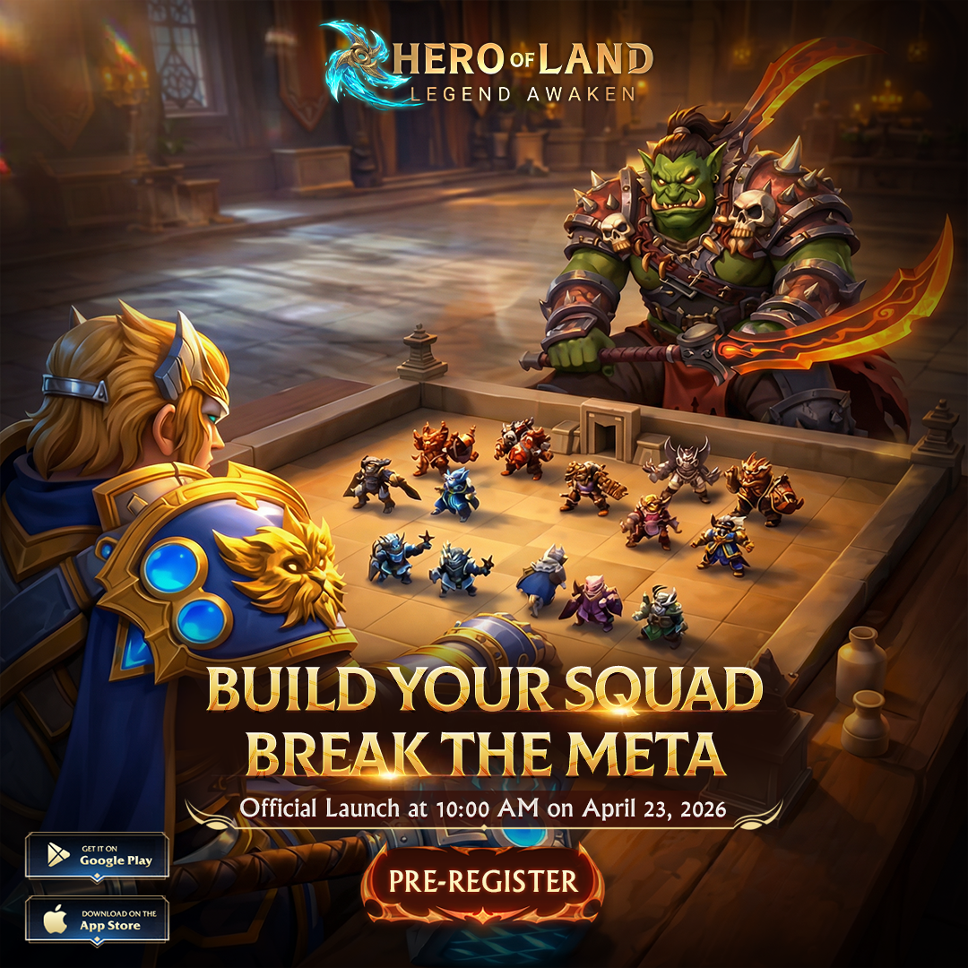 Hero of Land : All Stars Facebook ad