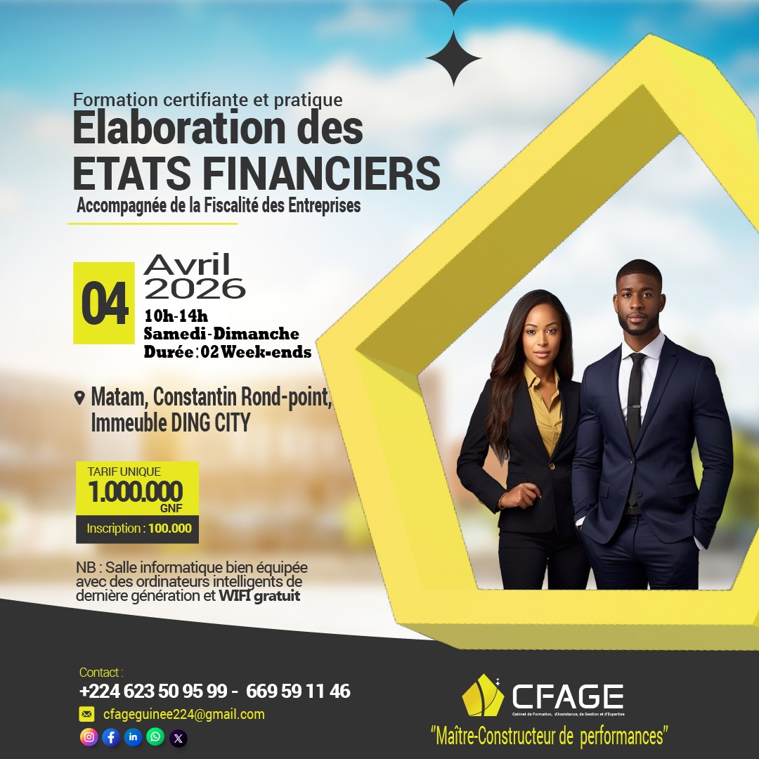 CFAGE Facebook ad: Formation professionnelle et certifiée sur l’élaboration…