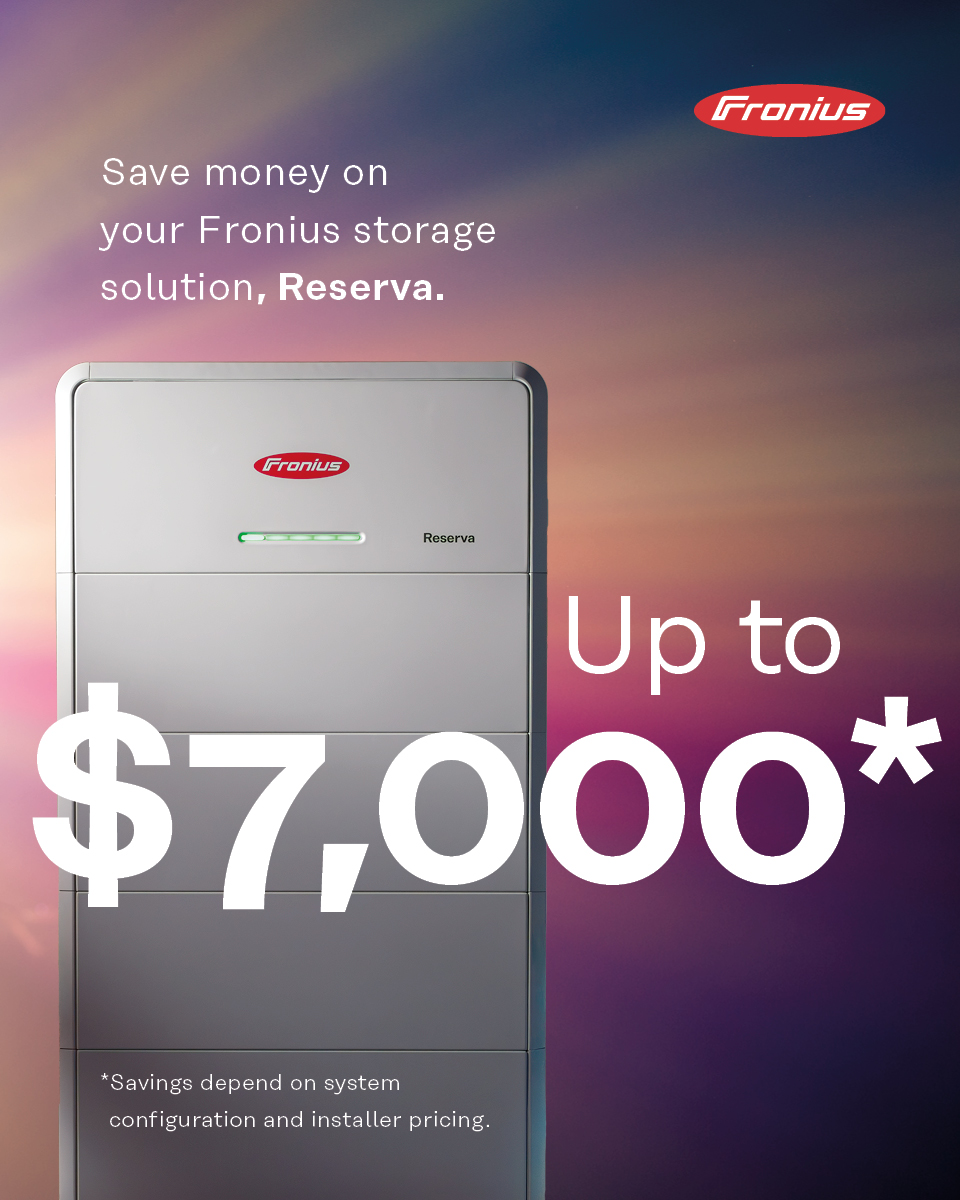 Fronius Australia Facebook ad: Stop relying on the grid.