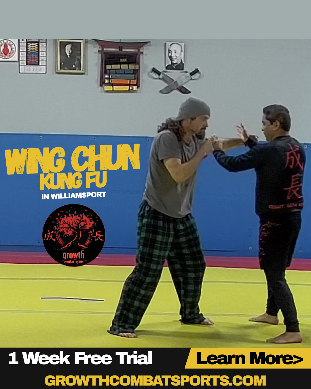 Growth Combat Sports Facebook ad
