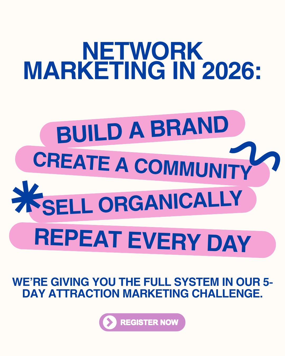 Network Marketing School Facebook ad