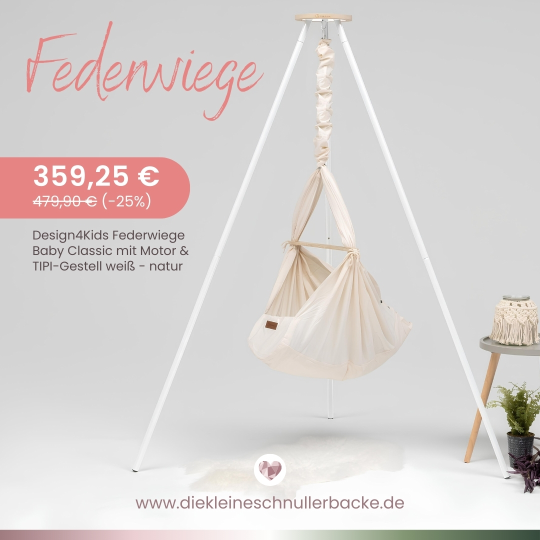 Die kleine Schnullerbacke Facebook ad: Mehr Schlaf für Dein Baby, mehr Ruhe für Dich