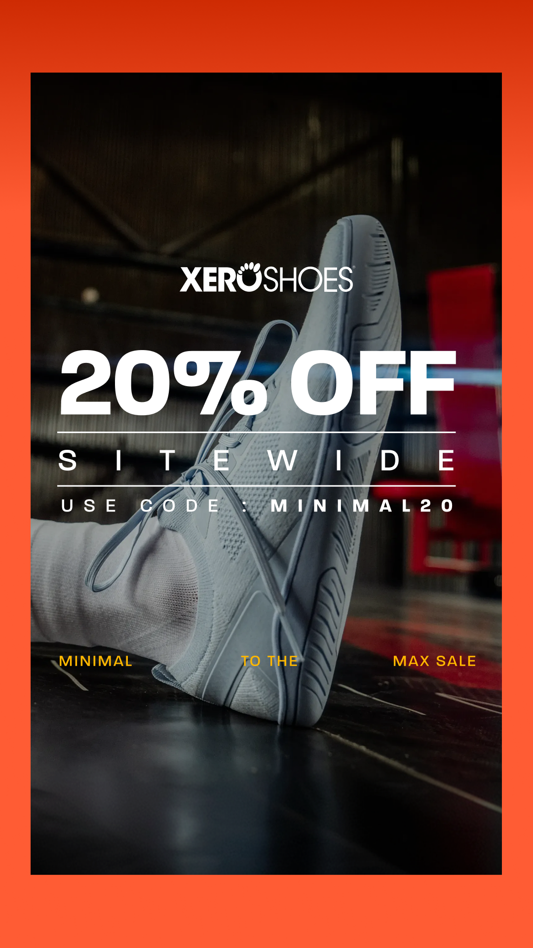 Xero Shoes Facebook ad