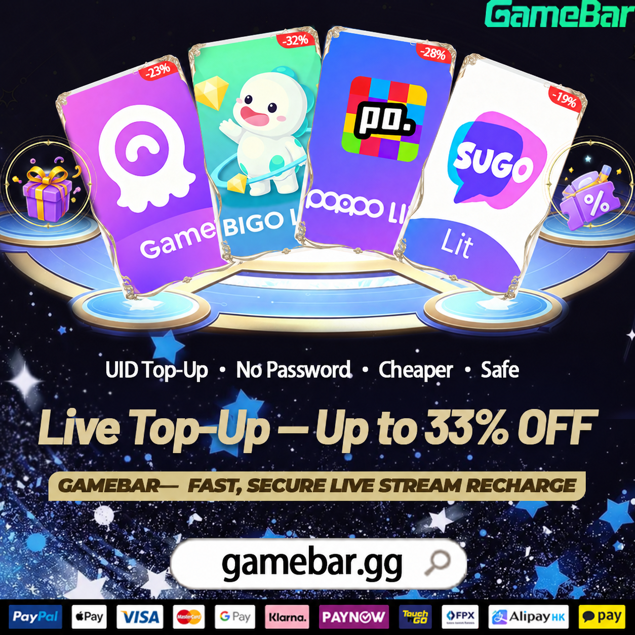 Gamebar-1 Facebook ad