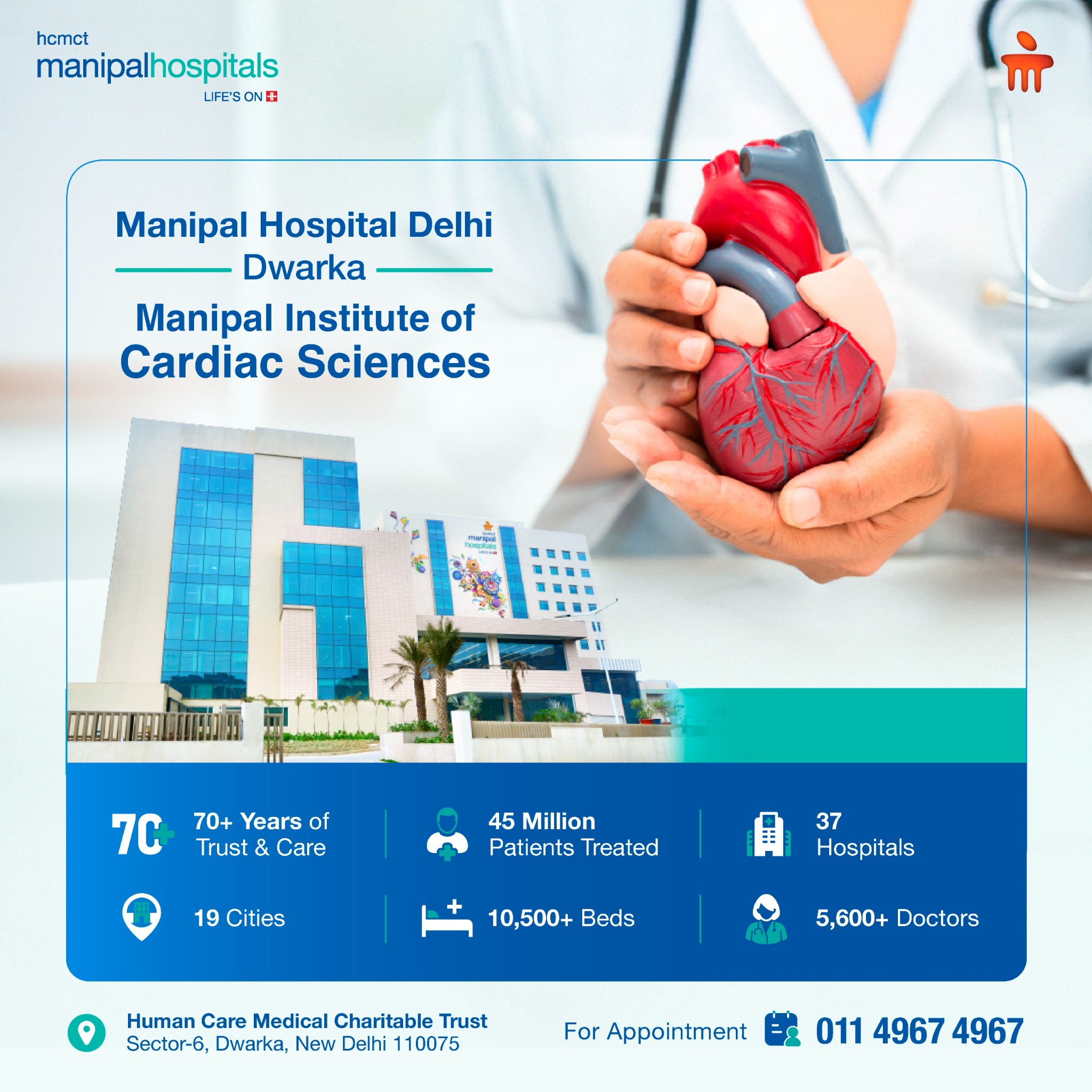 Manipal Hospitals Facebook ad