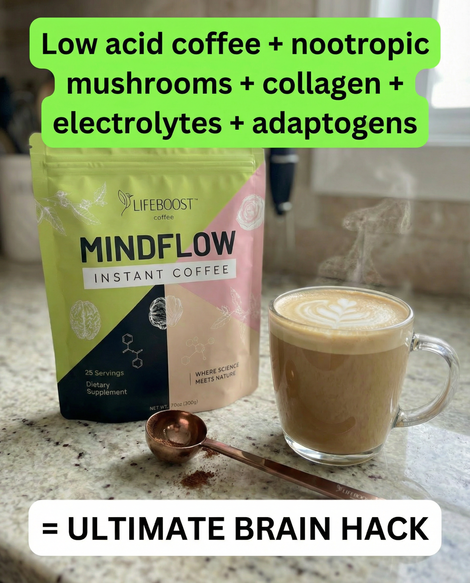 Lifeboost Coffee Facebook ad