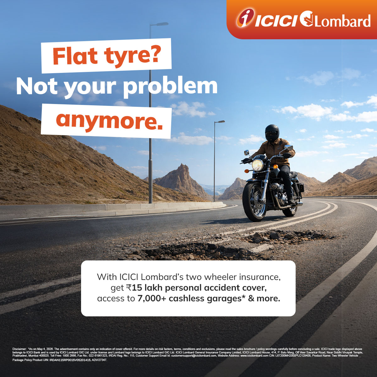 ICICI Lombard Facebook ad