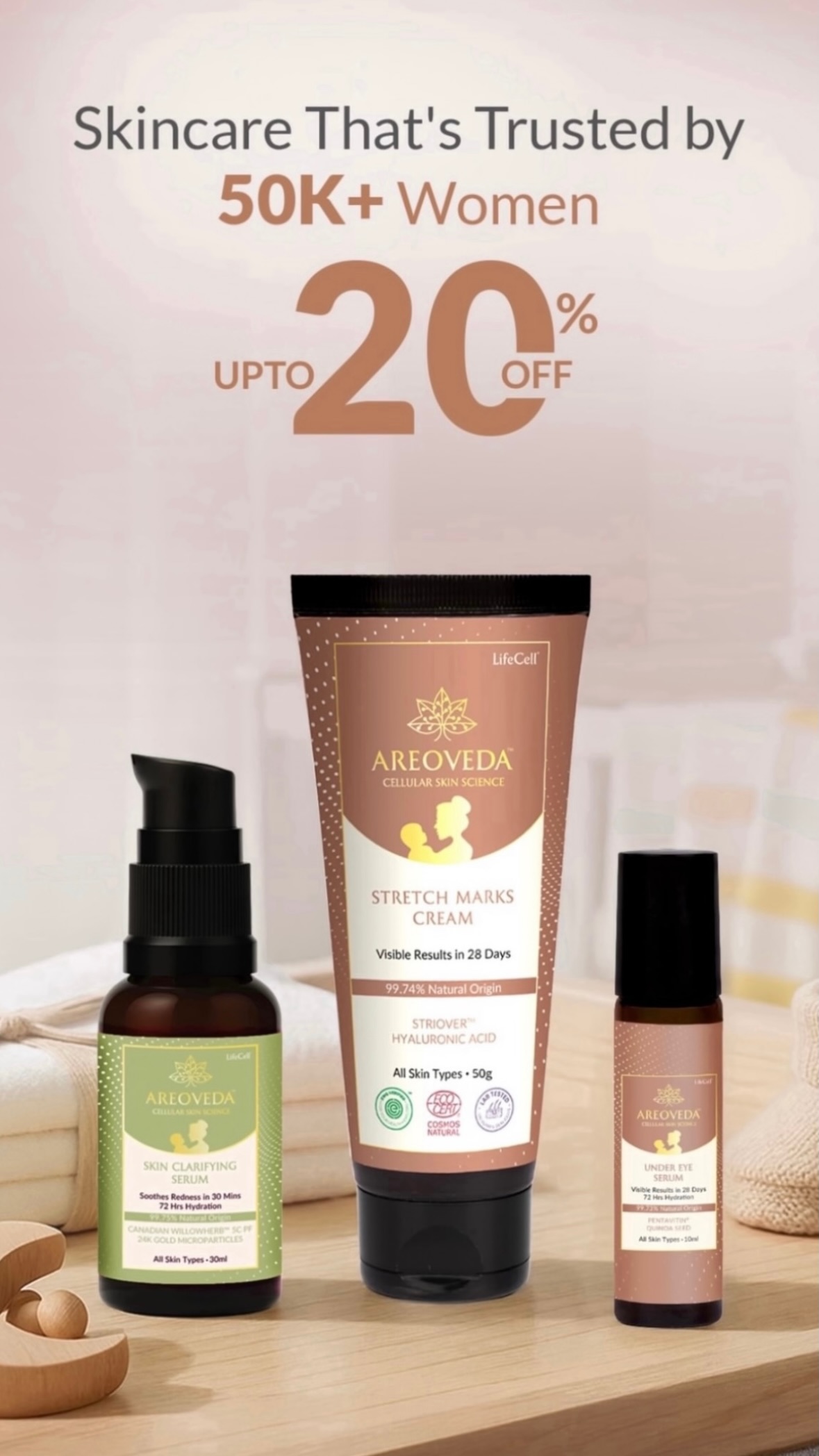 AreoVeda Facebook ad