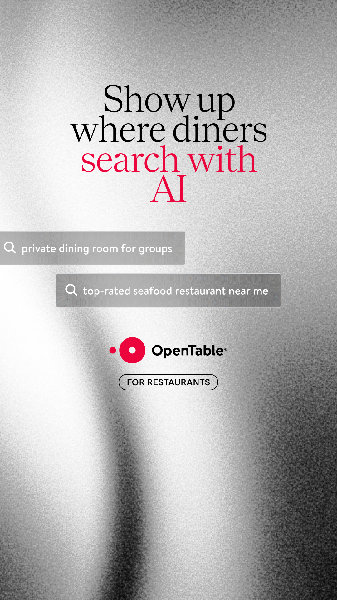 OpenTable UK & Ireland Facebook ad