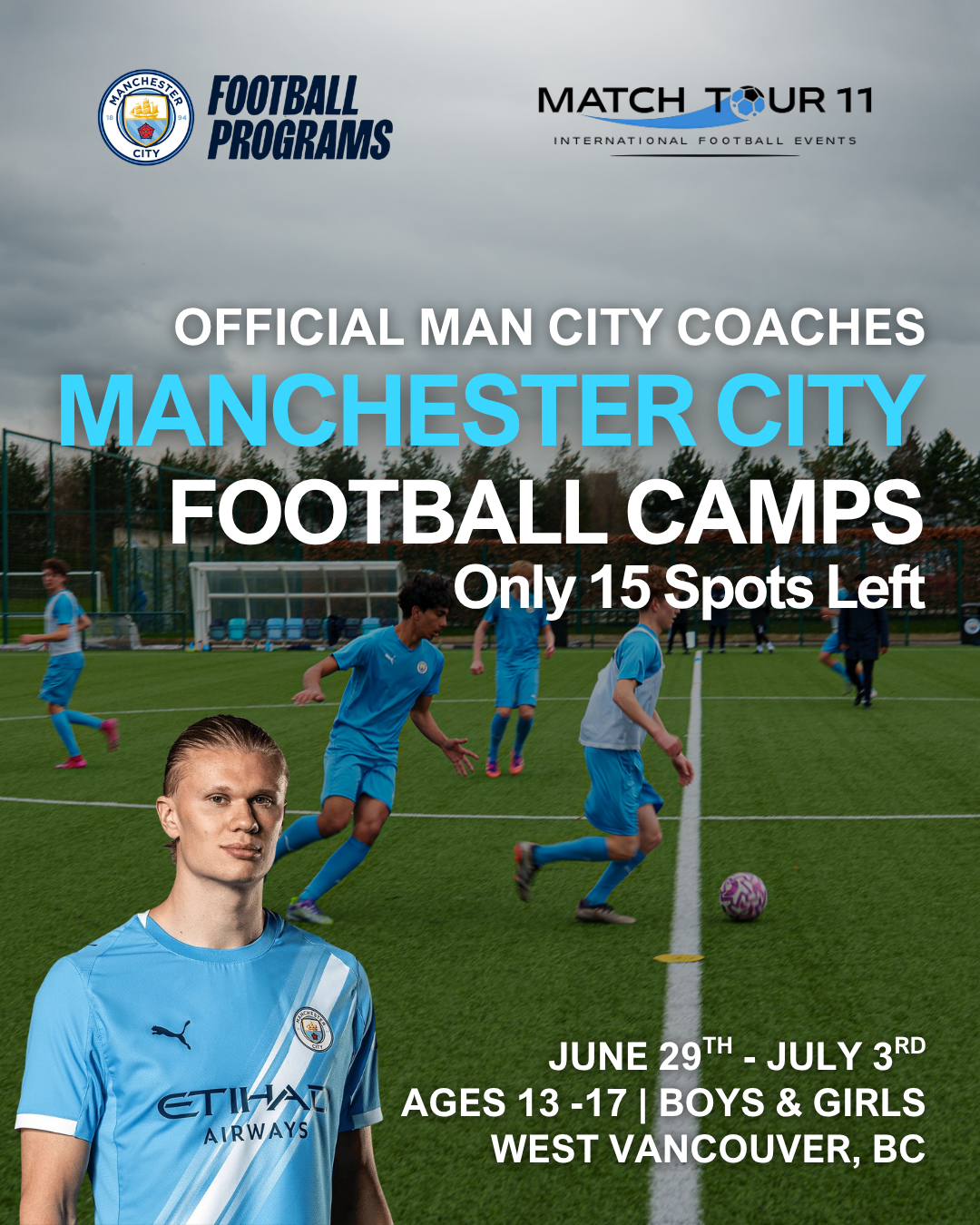 Match Tour 11 Facebook ad: Only 15 Spots Left in West Van