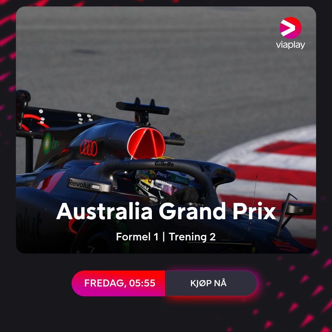 Viaplay Sport Facebook ad: En ny æra av Formula 1, den mest…