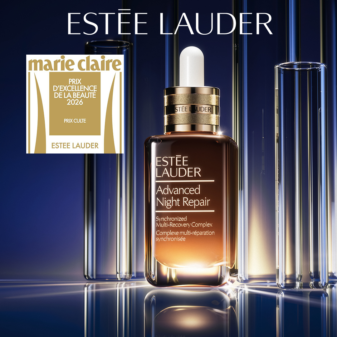 Estee Lauder Facebook ad: 40 ans de science de la nuit
