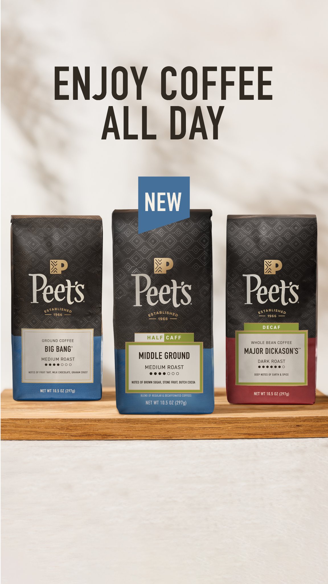 Peet's Coffee Facebook ad