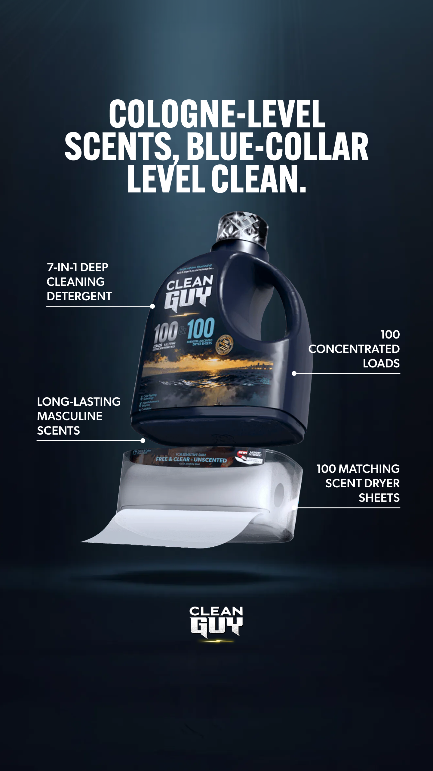 Clean Guy Facebook ad