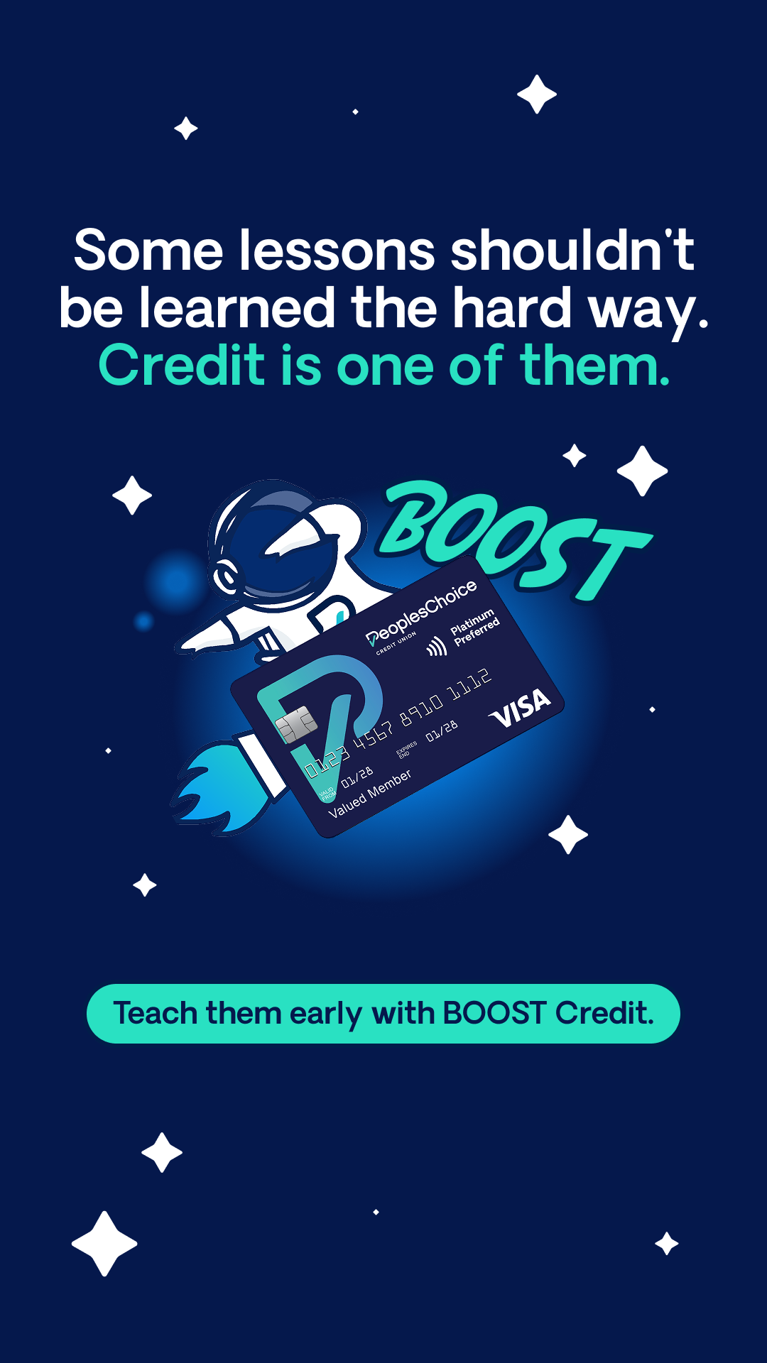 PeoplesChoice Credit Union Facebook ad