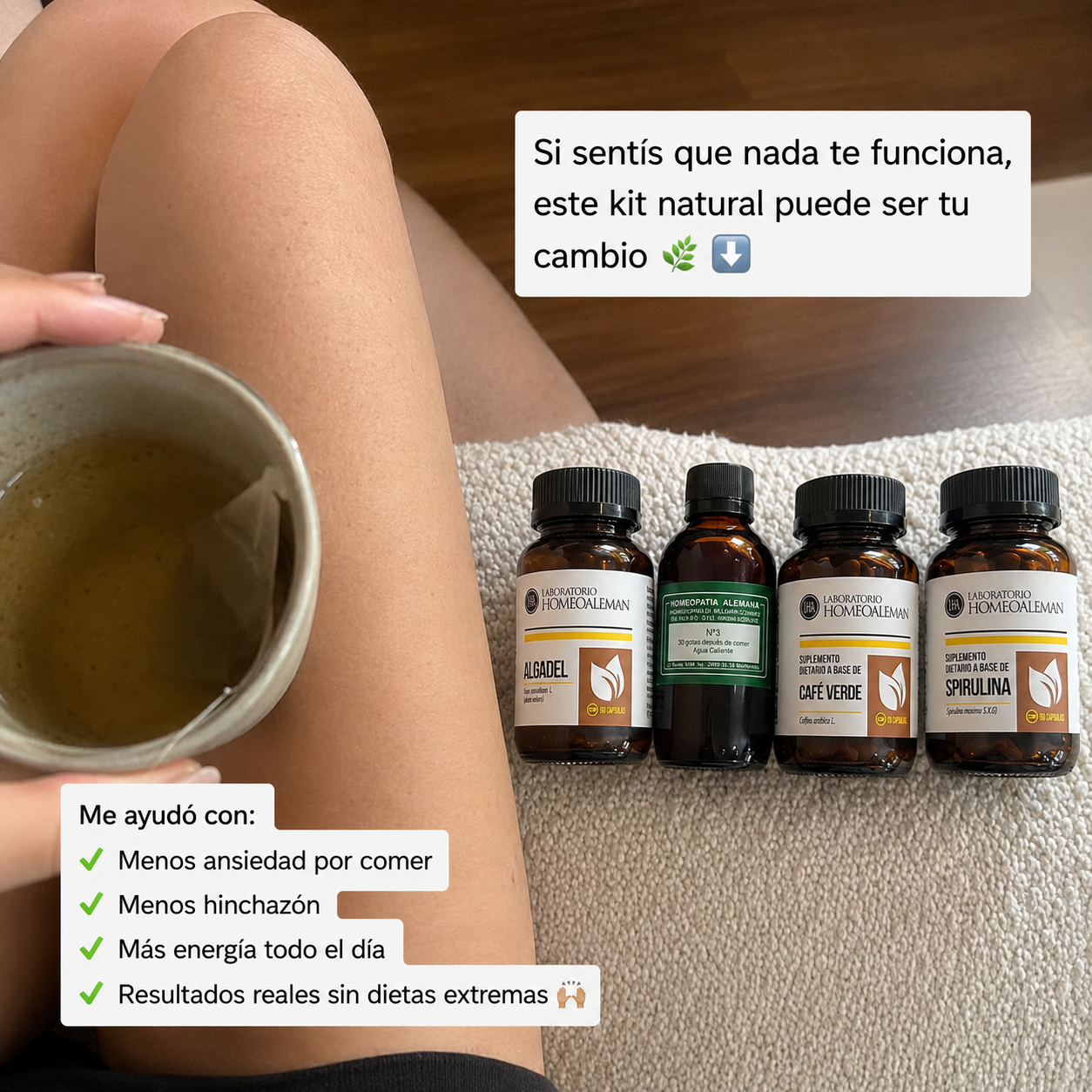 Homeopatía Alemana Facebook ad: KIT DE ADELGAZAMIENTO 30 DIAS CON DISFUNCION DE TIROIDES