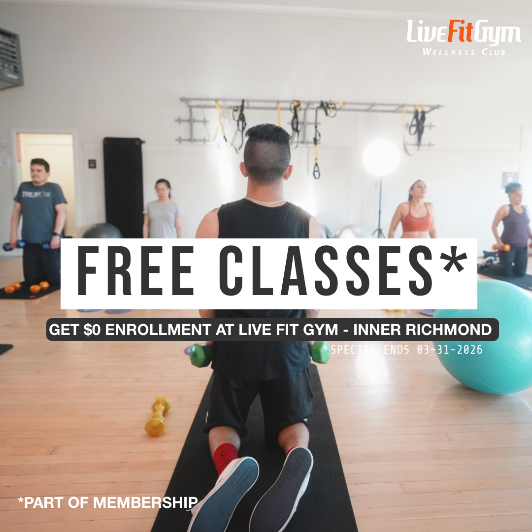 Live Fit Gym Facebook ad