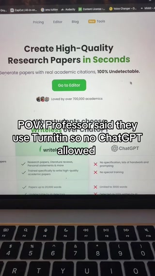 Writeless AI Facebook ad: Write Better, Turn C+ into A+!