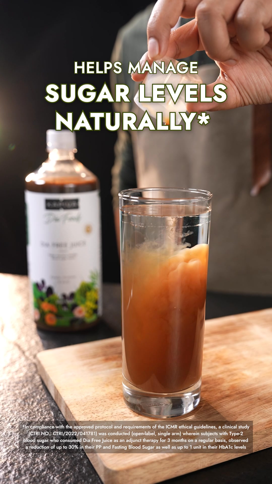 Chronic Health Solutions by Kapiva Facebook ad: Sugar naturally manage karein Kapiva Dia Free Juice ke…