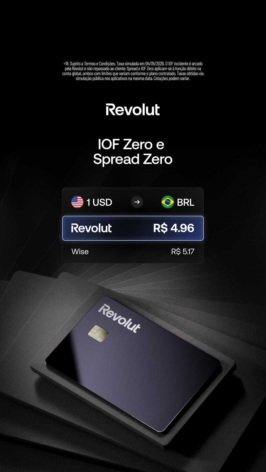 Revolut Brasil Facebook ad