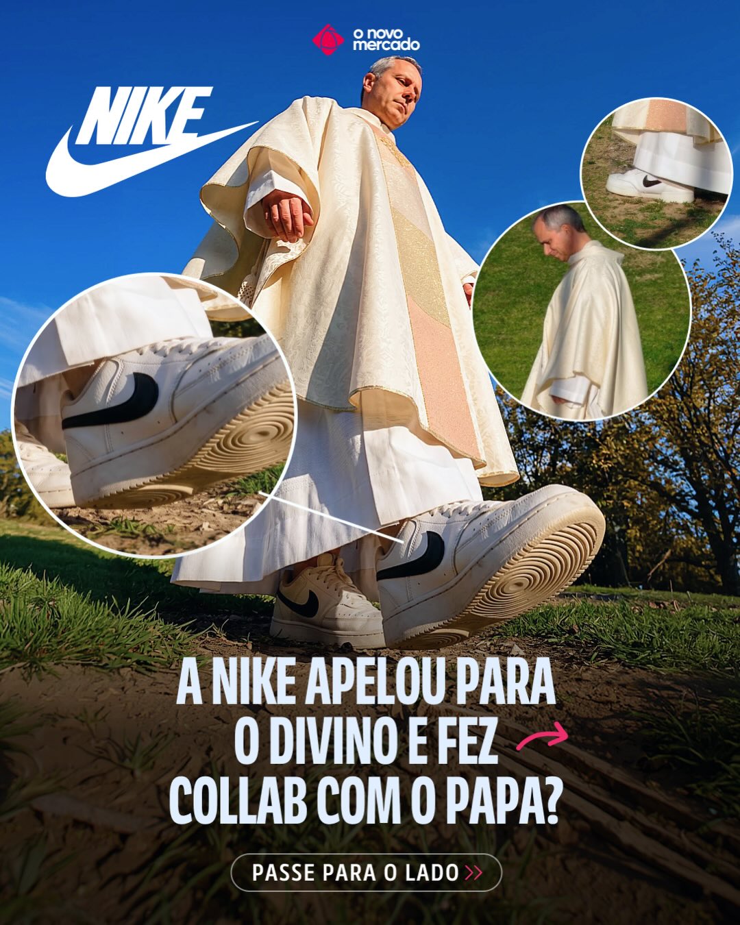 O Novo Mercado Facebook ad: O Papa é pop?