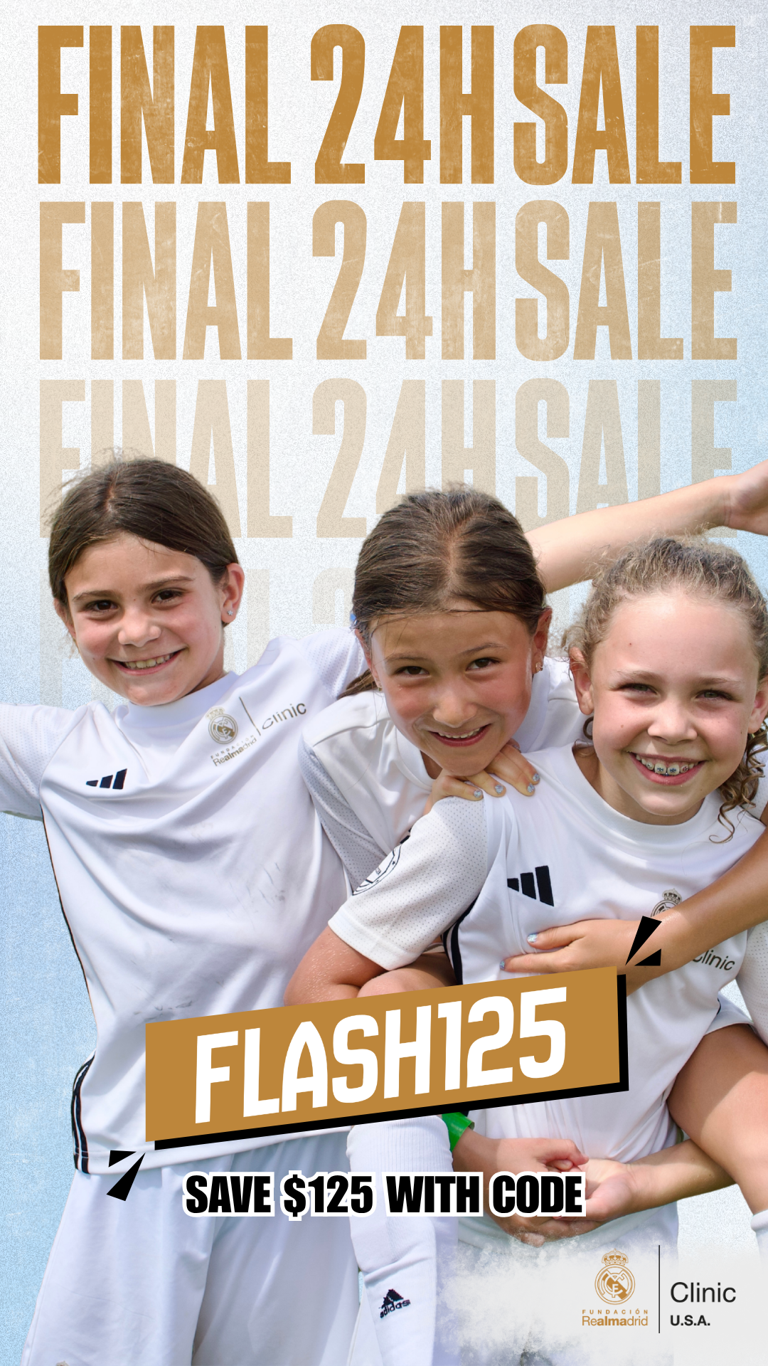 Real Madrid Foundation Camps USA Facebook ad