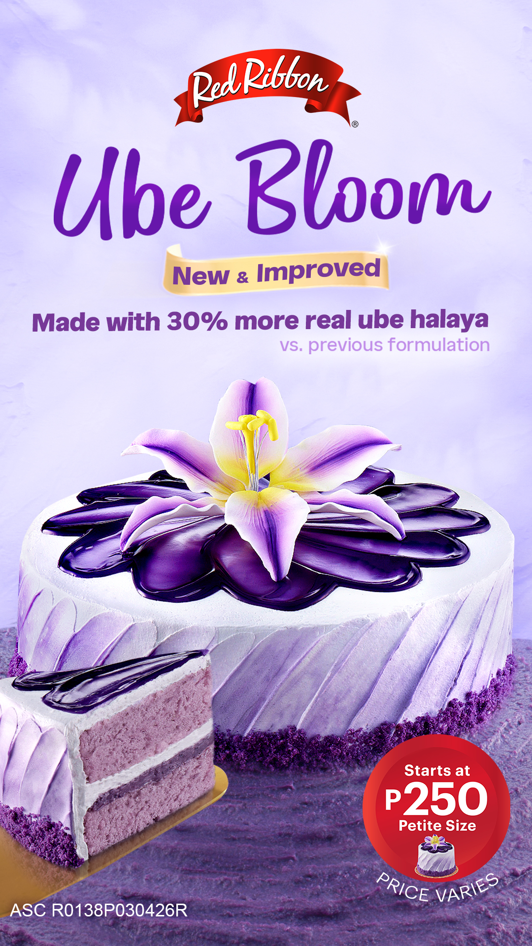 Red Ribbon Bakeshop Facebook ad from May 31, 2026