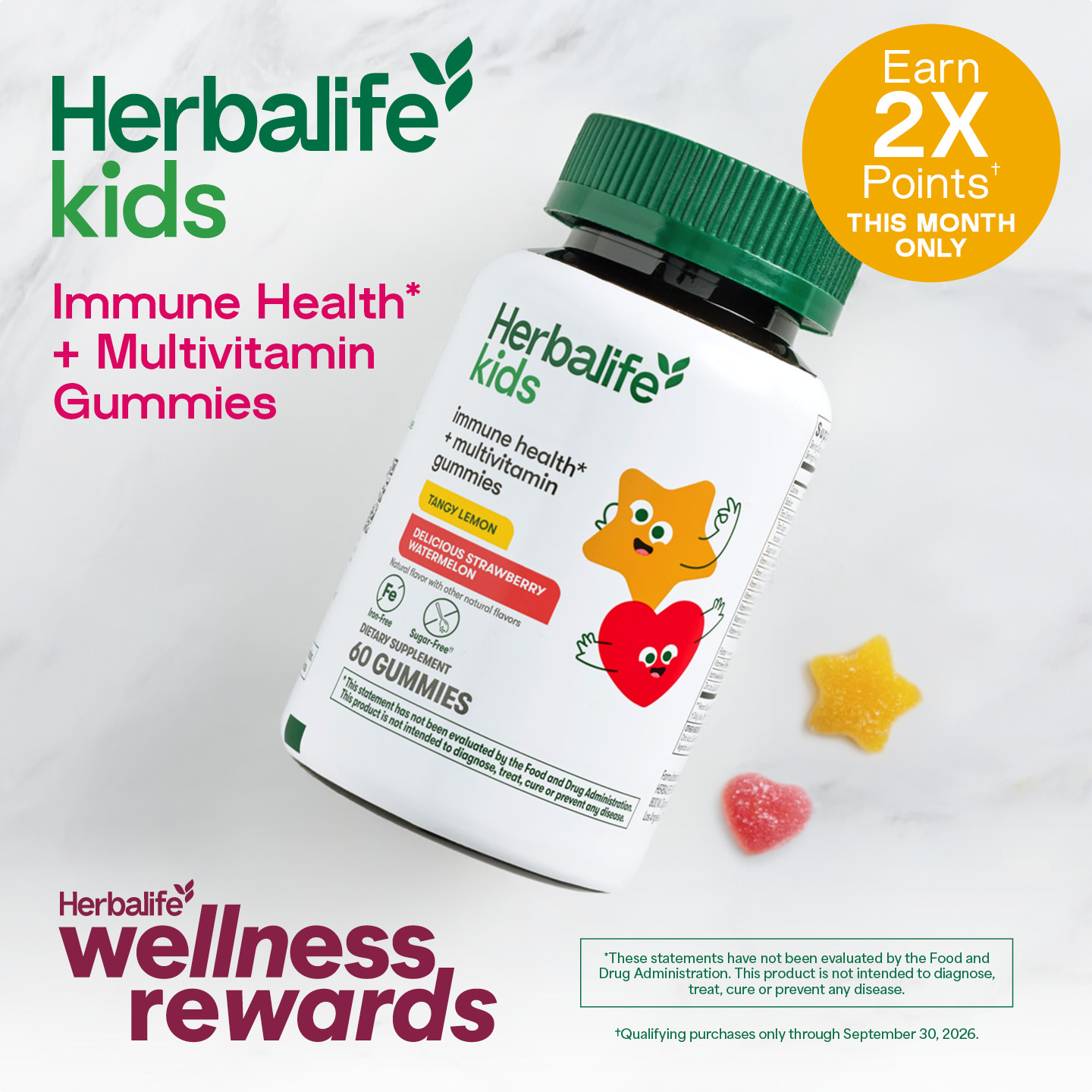 Herbalife USA Facebook ad: Earn 2x Points