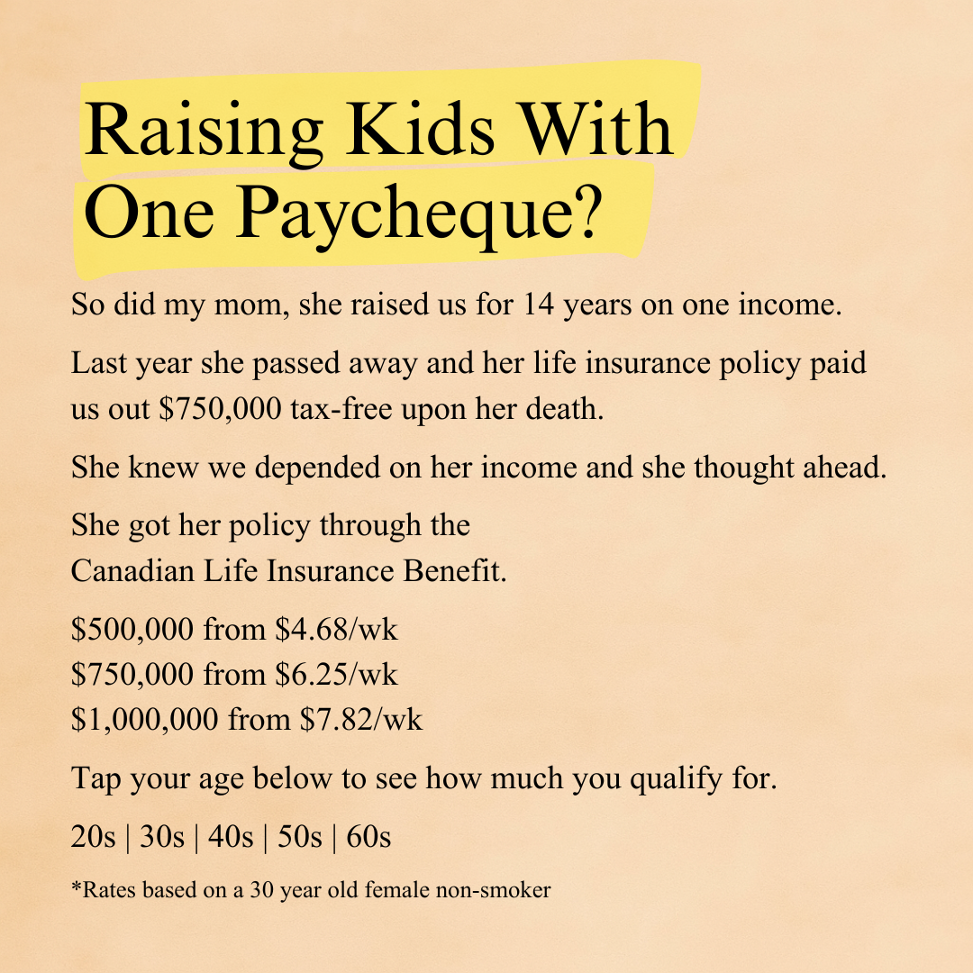 Canadian Life Rates Facebook ad