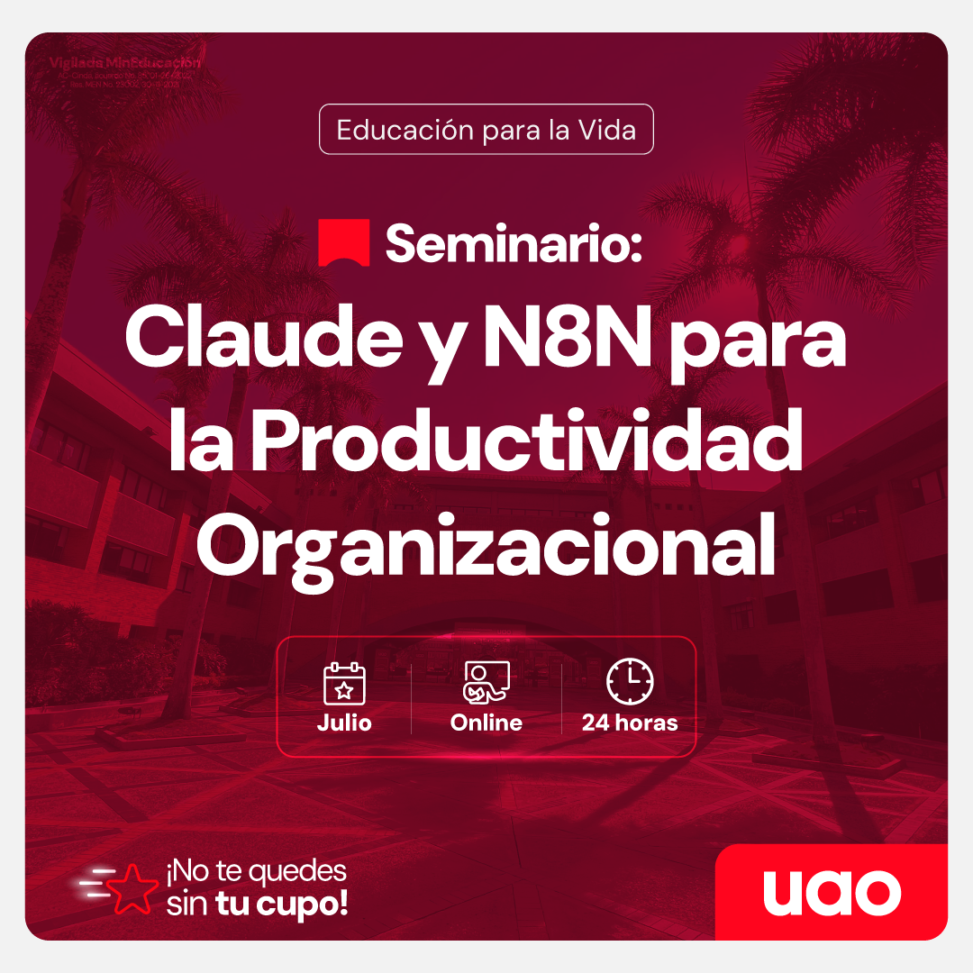 Posgrados y Educación Continua UAO Facebook ad: ¡Inscríbete ahora!