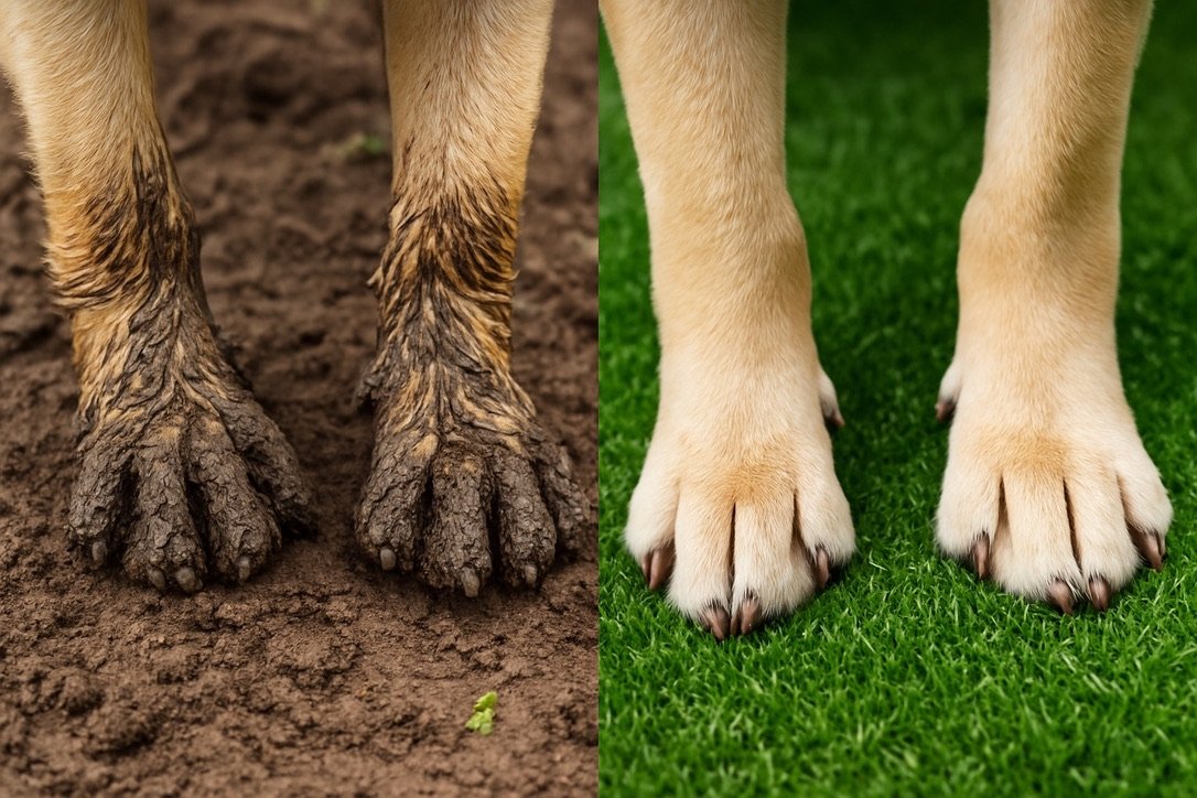 Sarah Miller Facebook ad: Muddy Yard? Lay Some Turf Down!