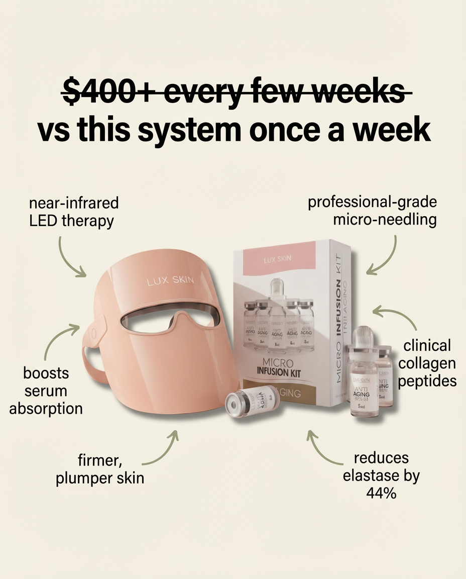 LUX SKIN Facebook ad